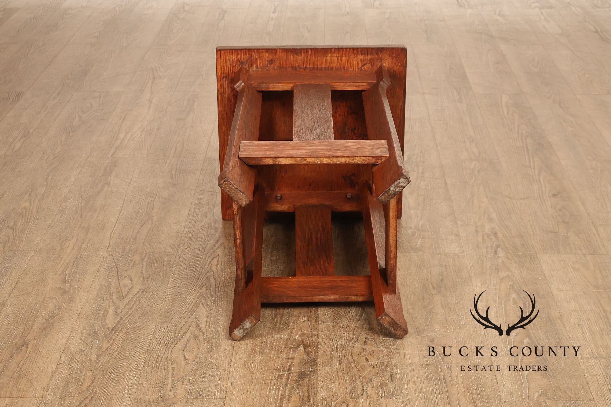 Stickley Brothers Antique Mission Oak Tabouret
