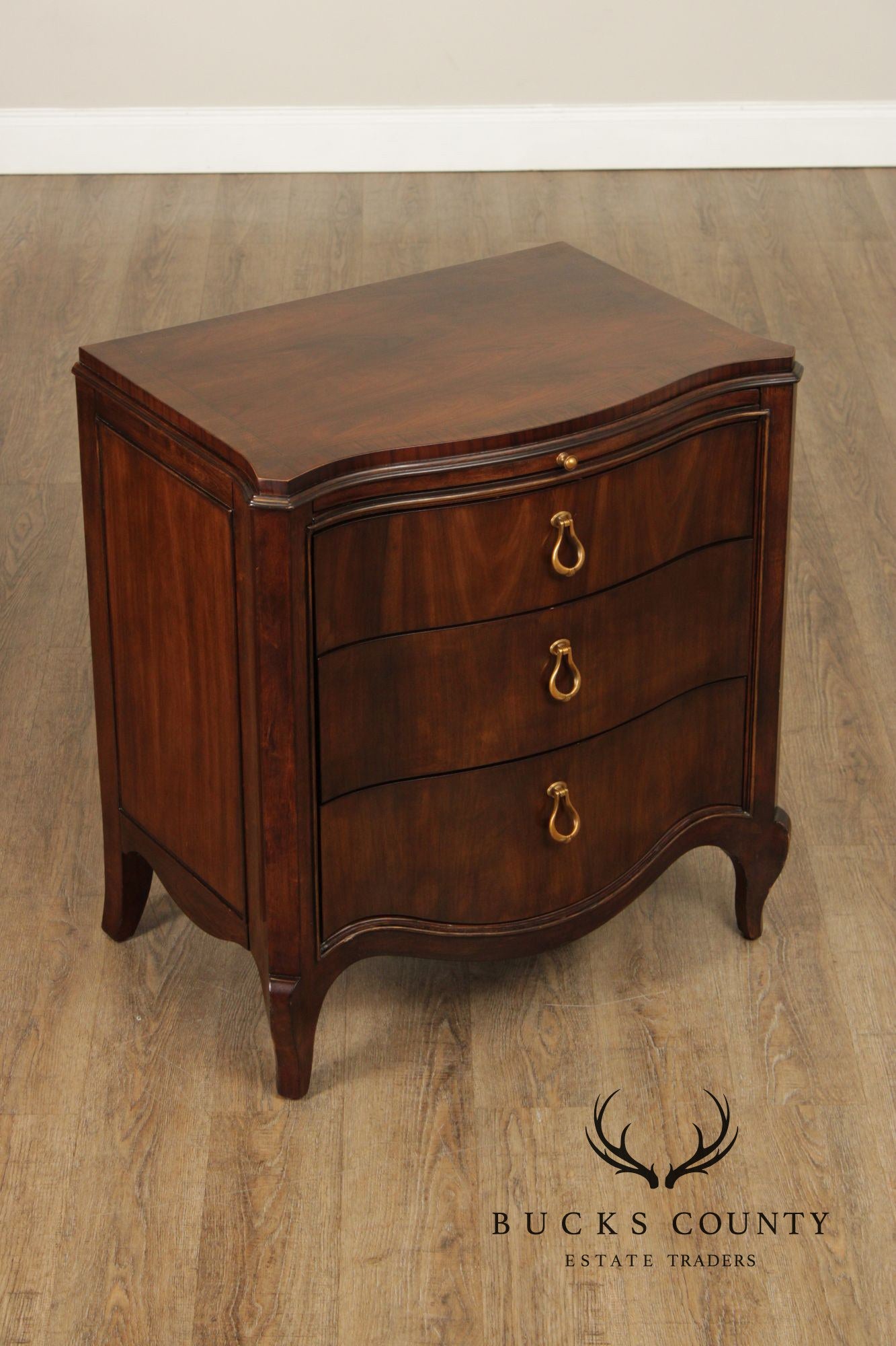 Schnadig Classic Modern Three Drawer Chest With Slide