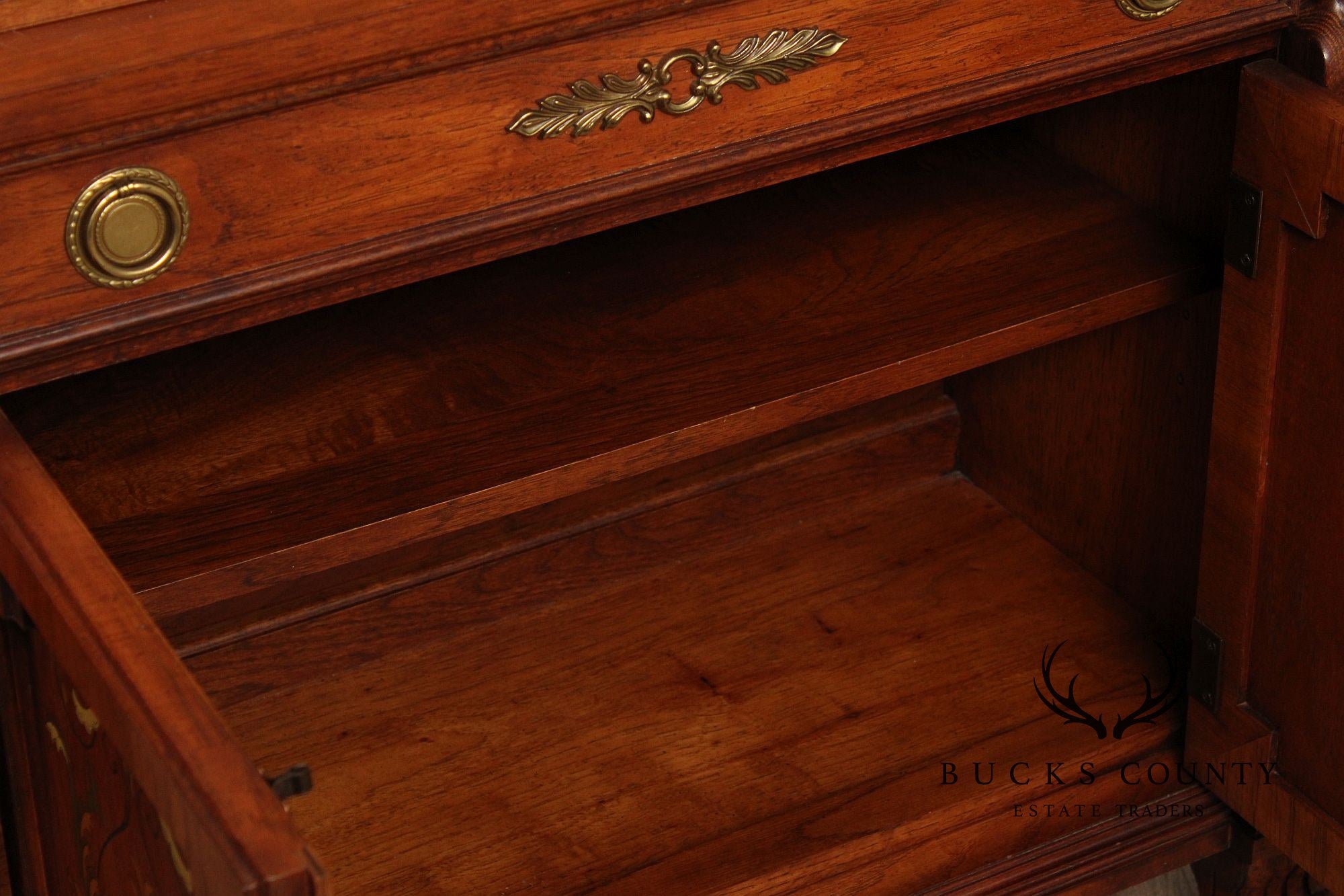 Pulaski Empire Style Bookcase or China Display Cabinet