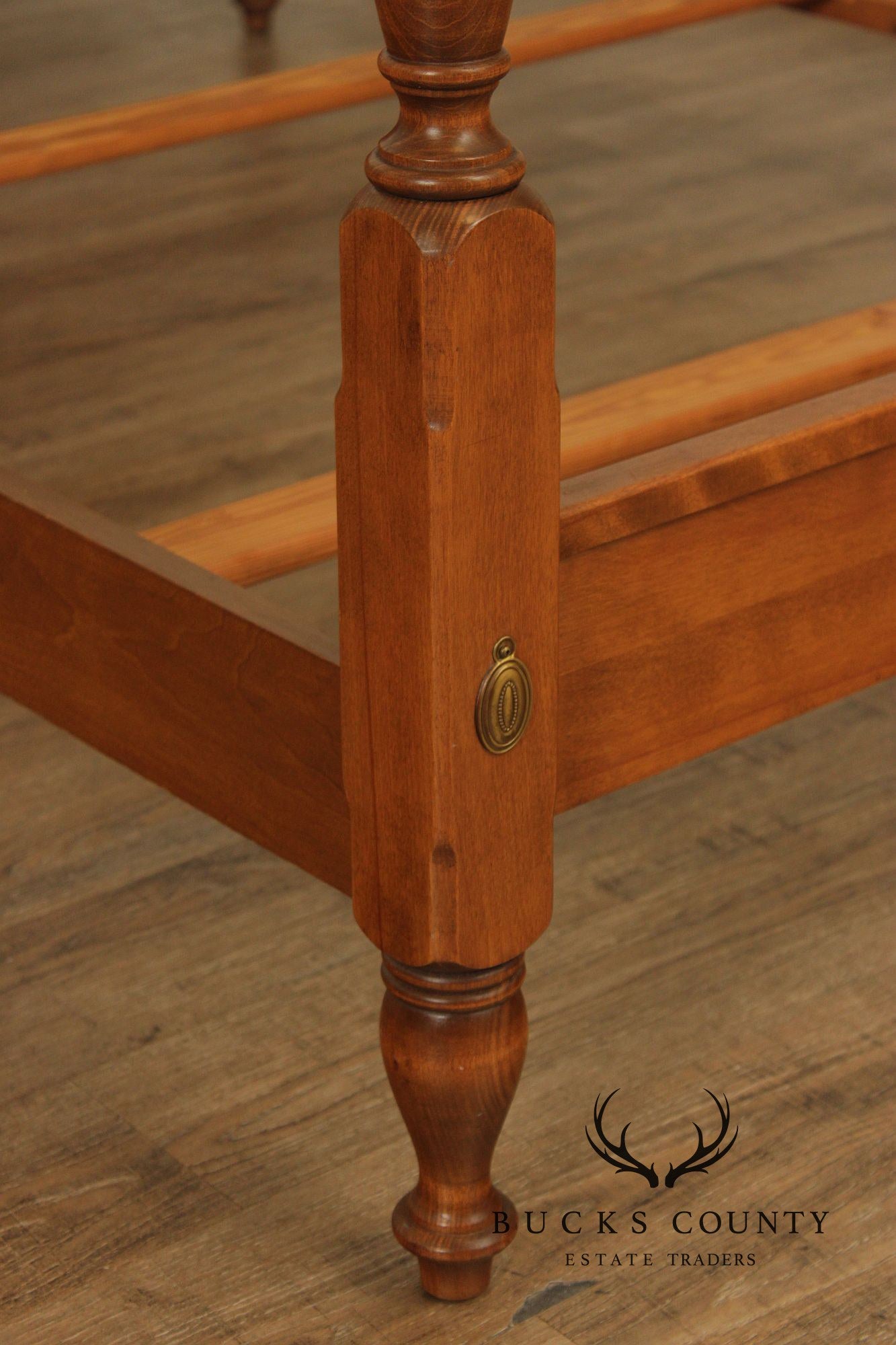 Ethan Allen American Maple Full Size Poster Bed