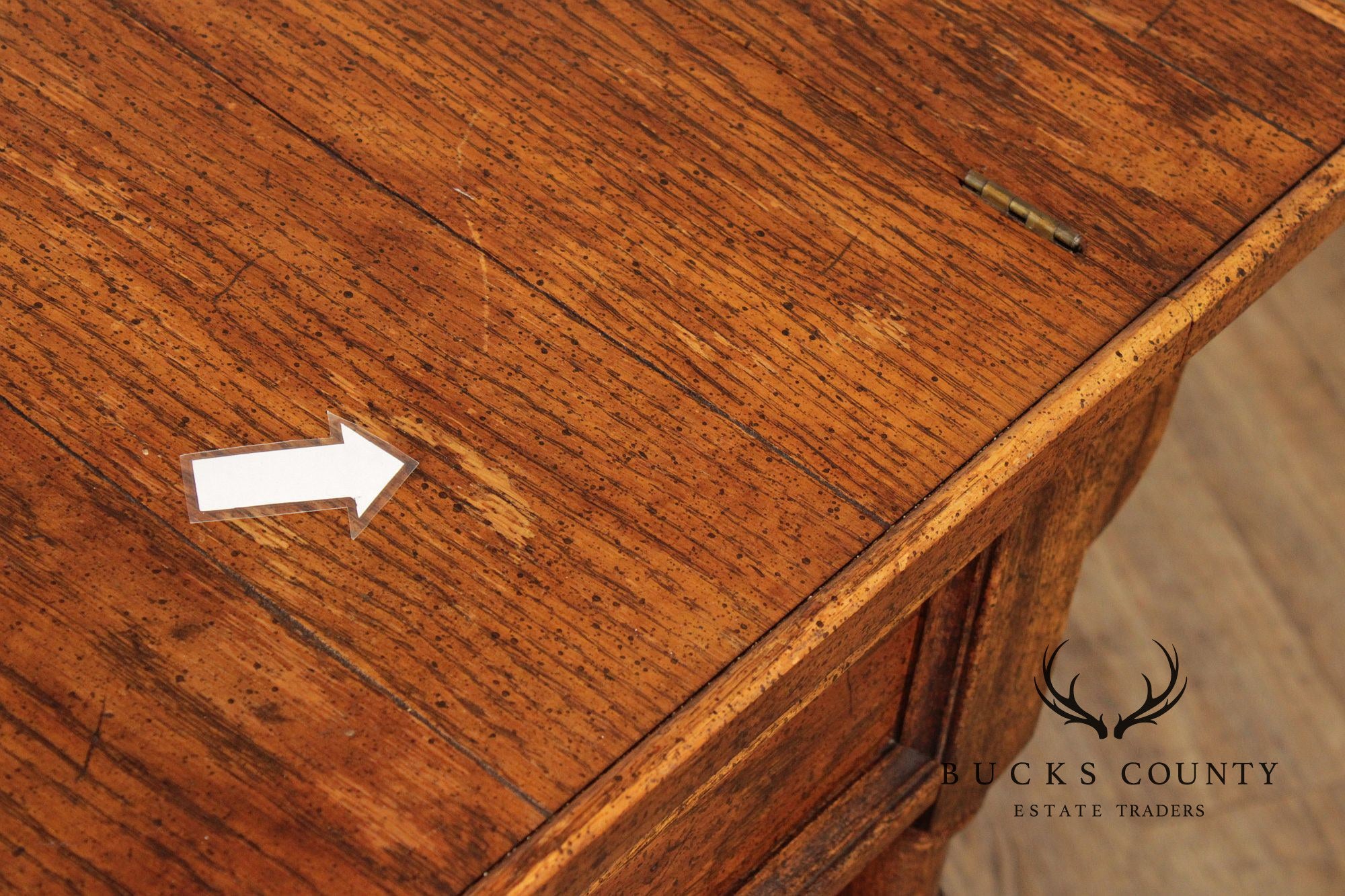 Century Furniture Vintage Oak Flip-Top Server Trolley