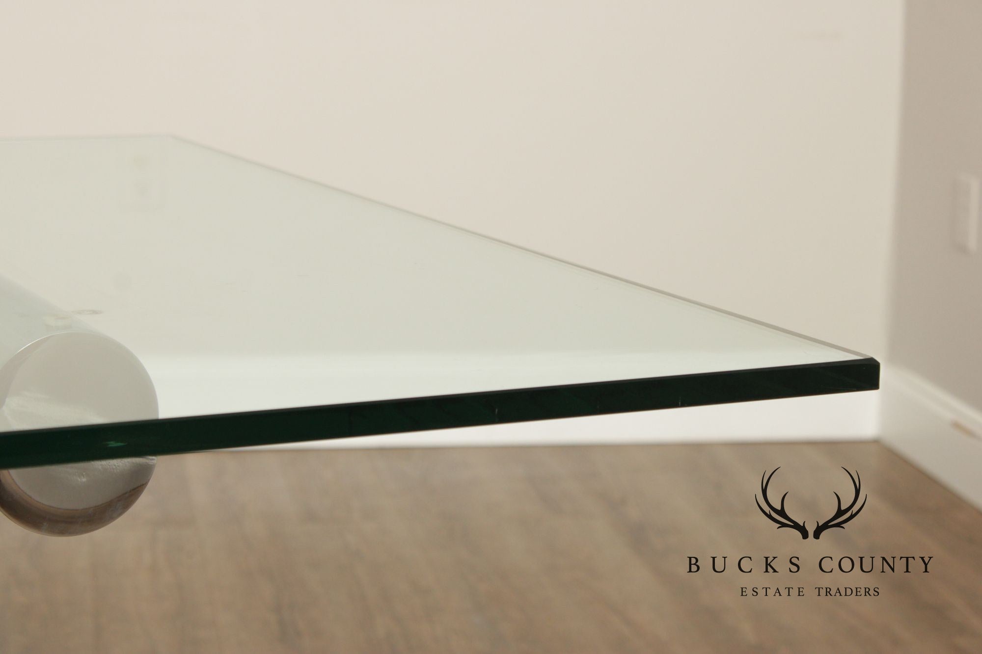 Italian Modern Glass Top Chrome Dining Table Renato Zevi