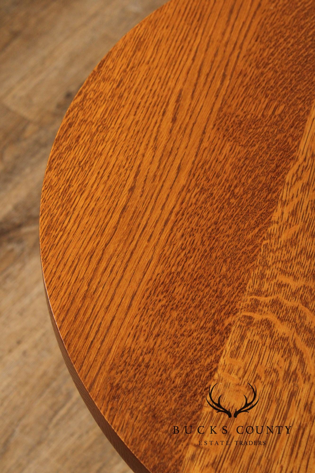 Stickley Mission Collection Oak Gus Tea Table