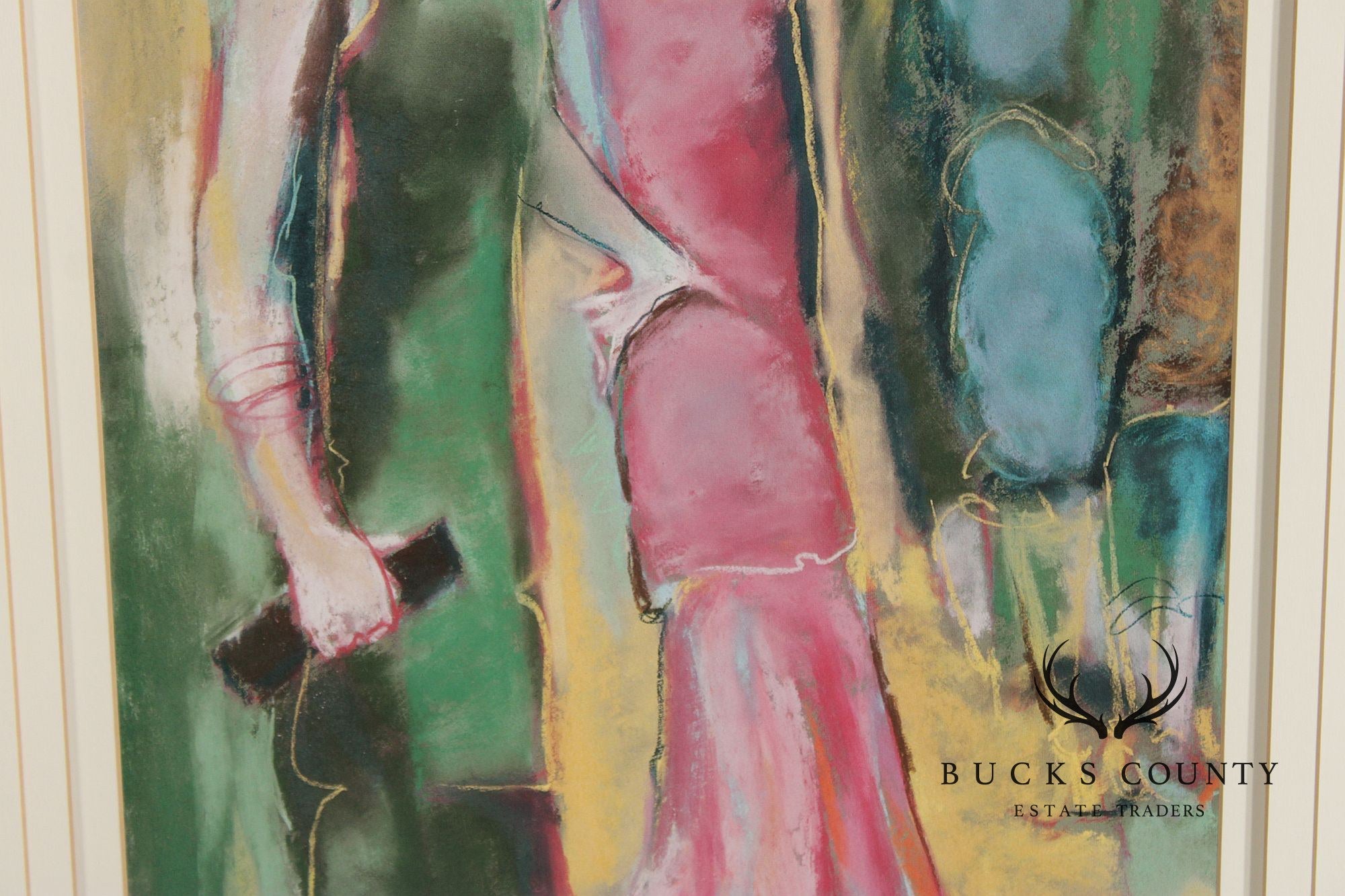 Marie Versailles Custom Framed Print, 'Invitation'