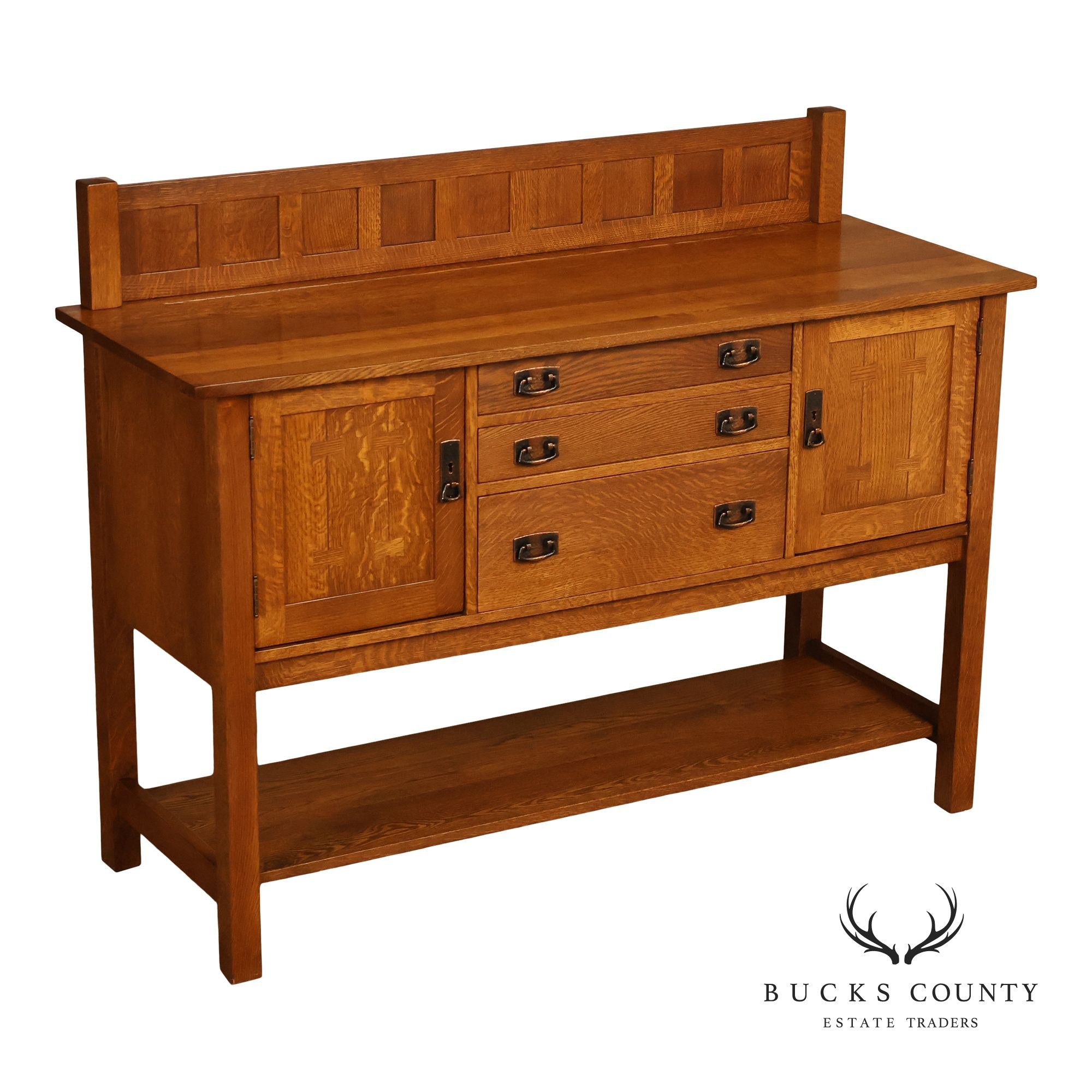 Stickley Mission Collection Oak Sideboard