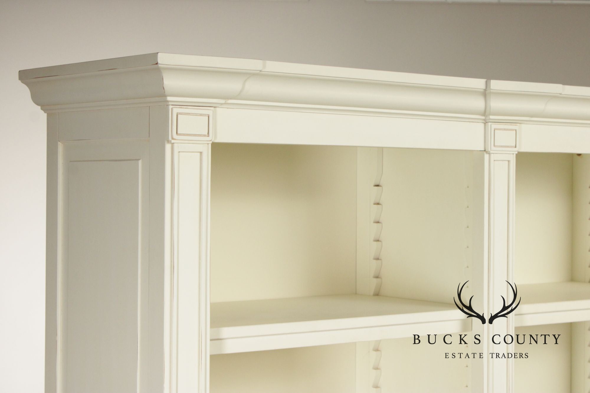 Large Painted Library Bookcase