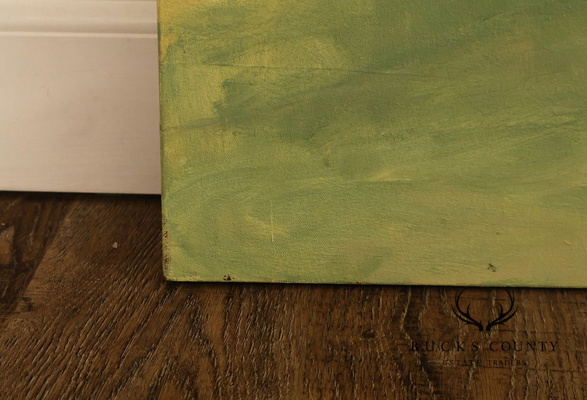 Anne Cooper Dobbins Oil Painting, On The Victorian Loveseat