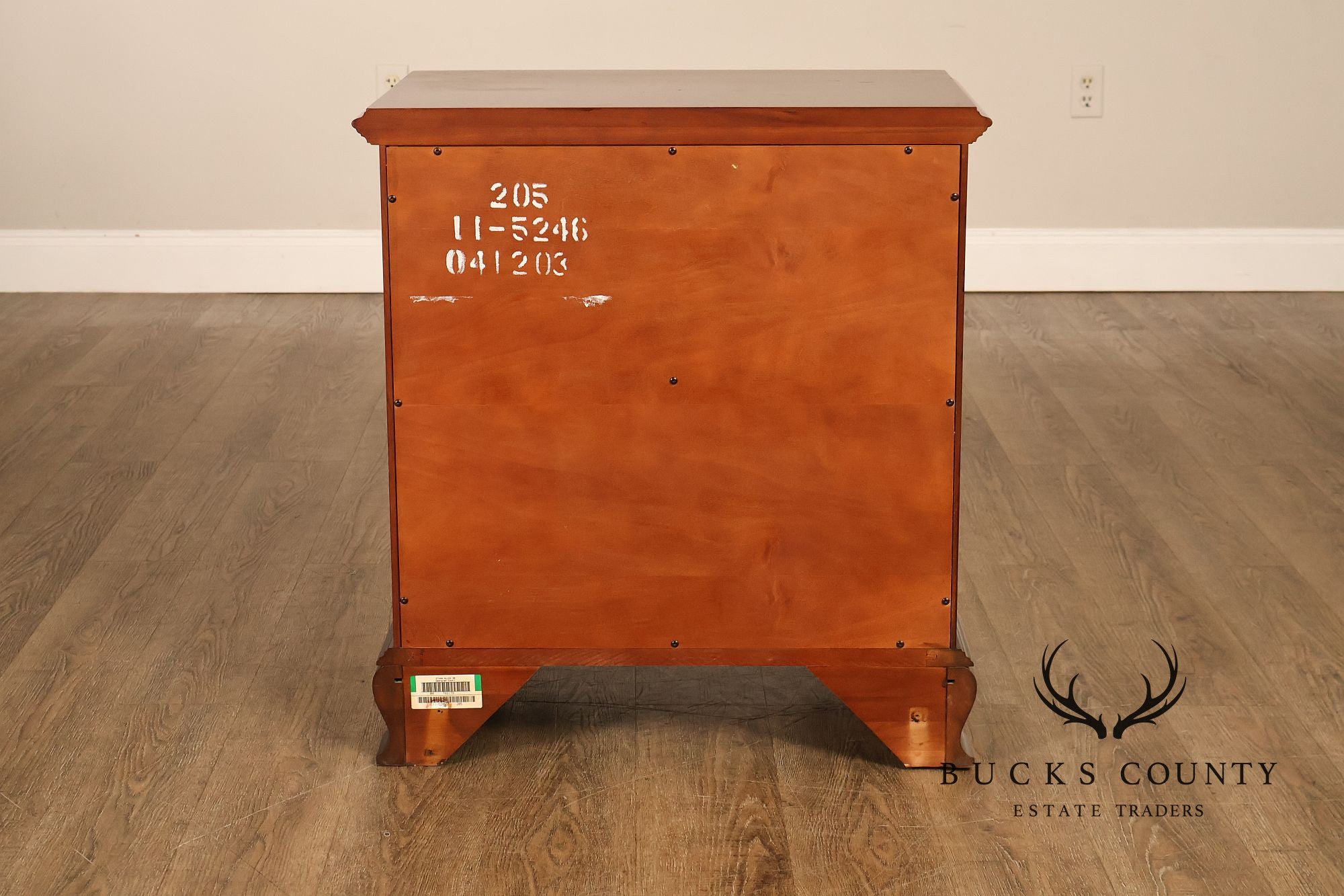 Ethan Allen Georgian Court Collection Pair Of Cherry Nightstands