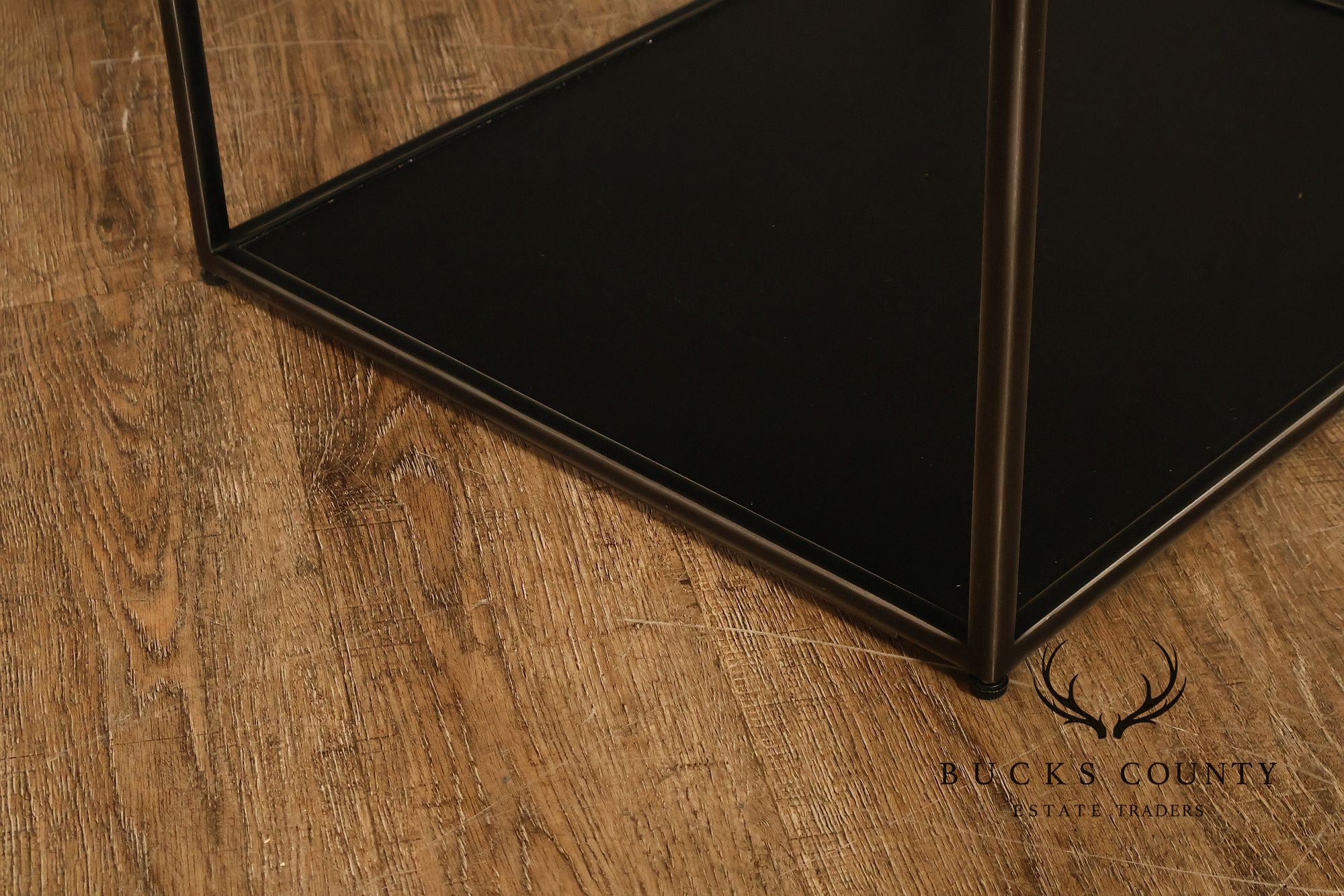 Restoration Hardware Pair Of Gramercy Mirrored End Tables