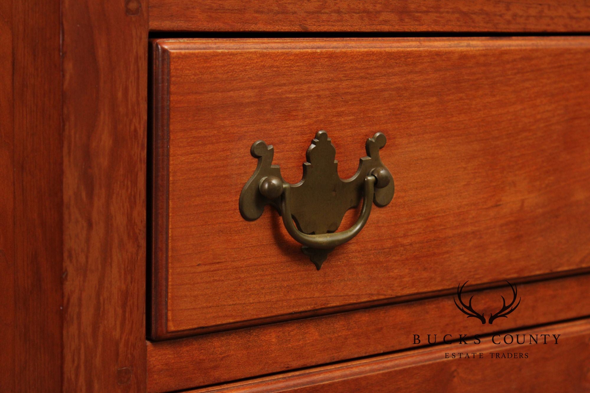 Virginia Craftsmen Reproductions Pair of Cherry Side Chests
