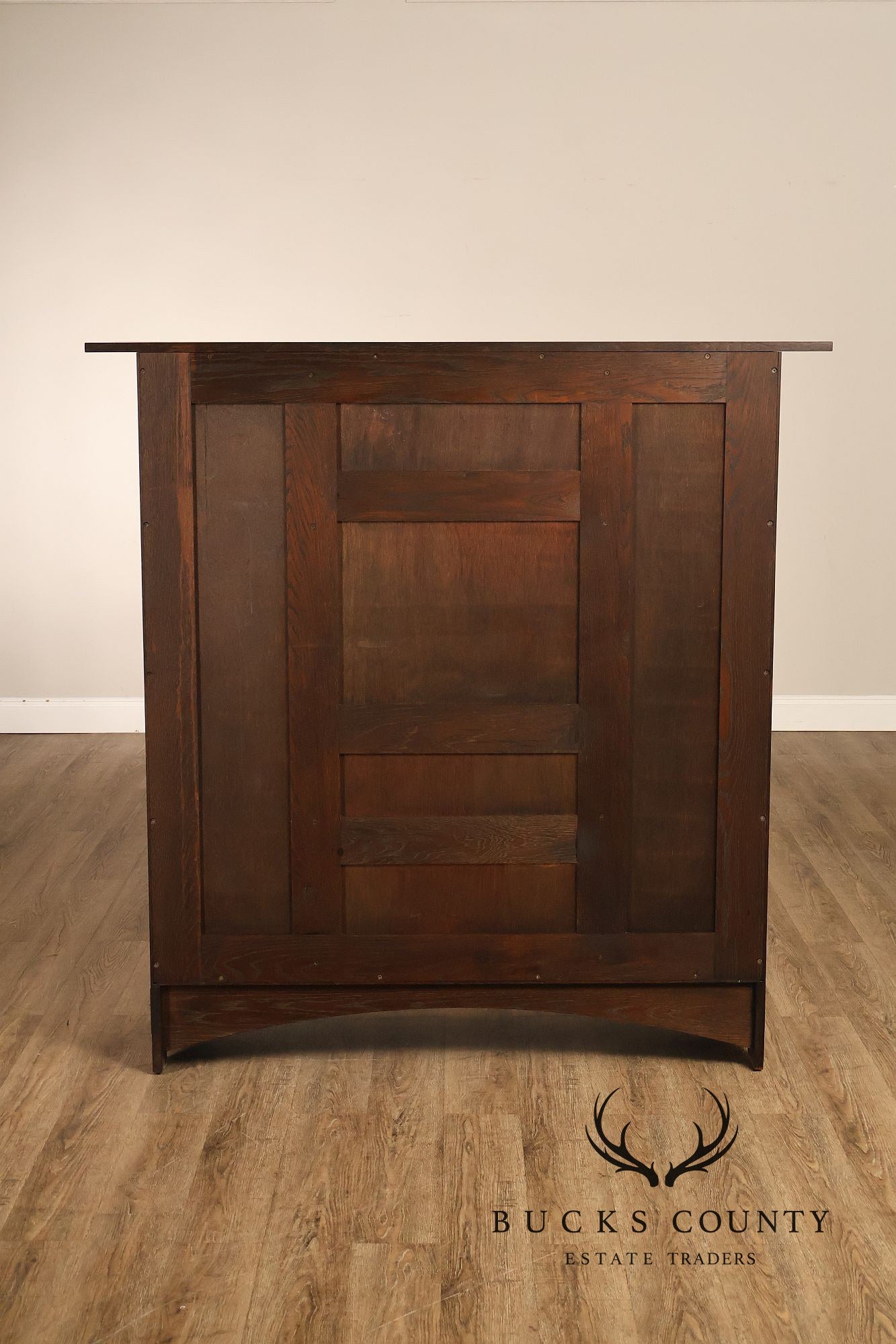Warren Hile Studio Mission Oak Drop Front Desk