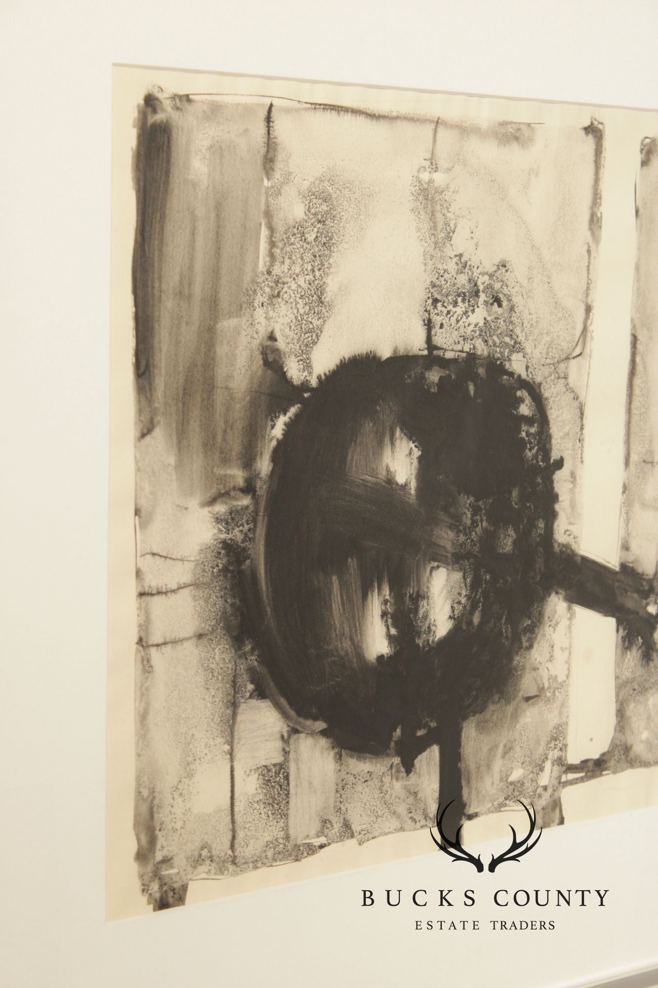 James Wines Abstract Pen and Ink Drawing, Study for a Sculpture