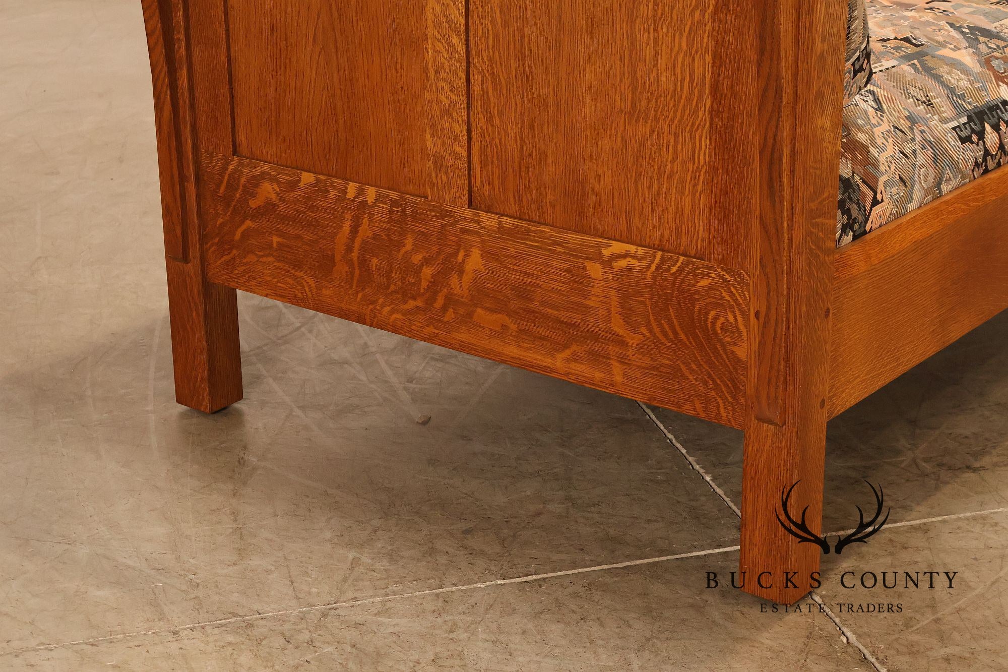 Stickley Mission Collection Oak Prairie Loveseat