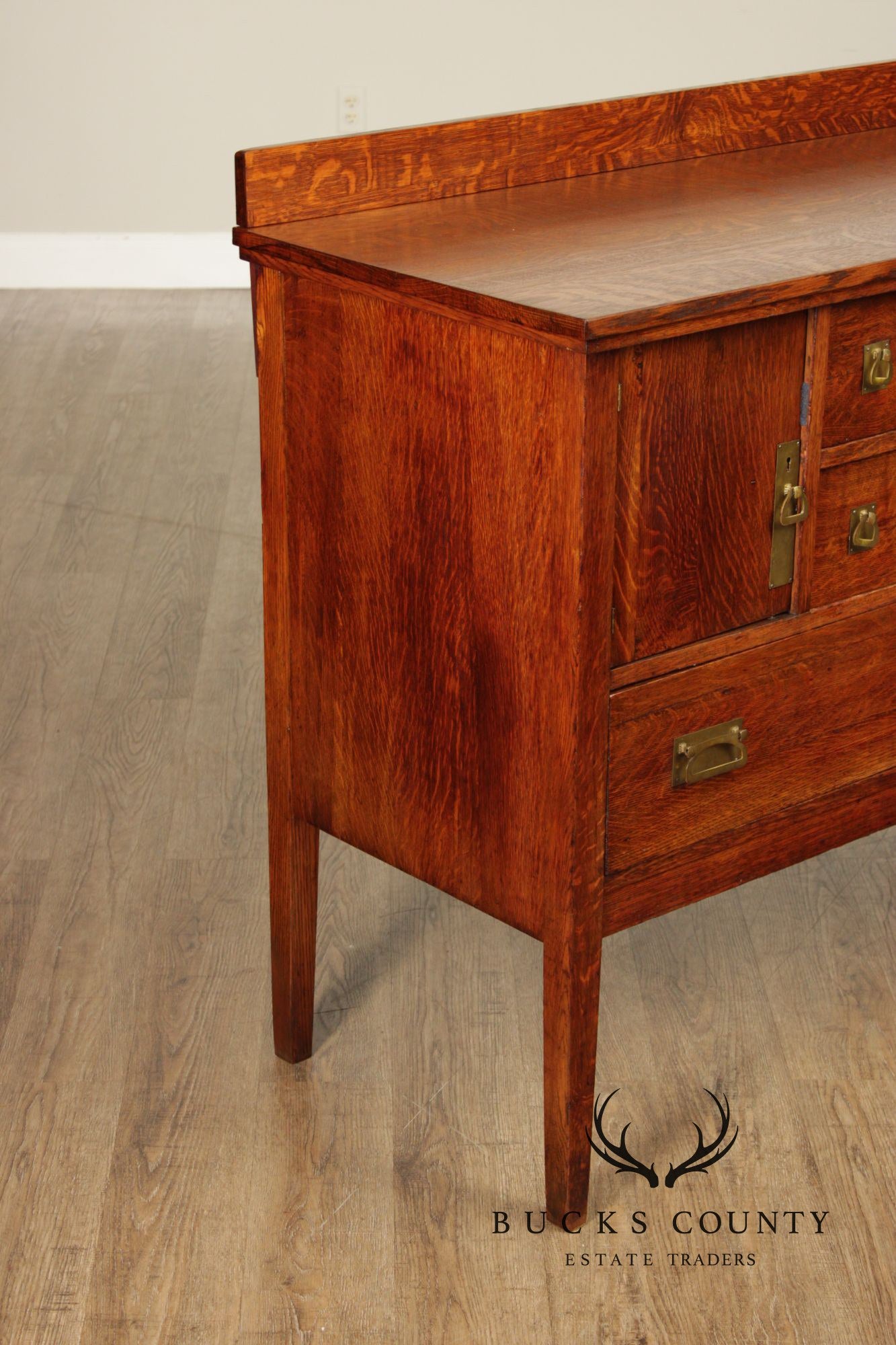Leavens Furniture Antique Mission Oak Sideboard