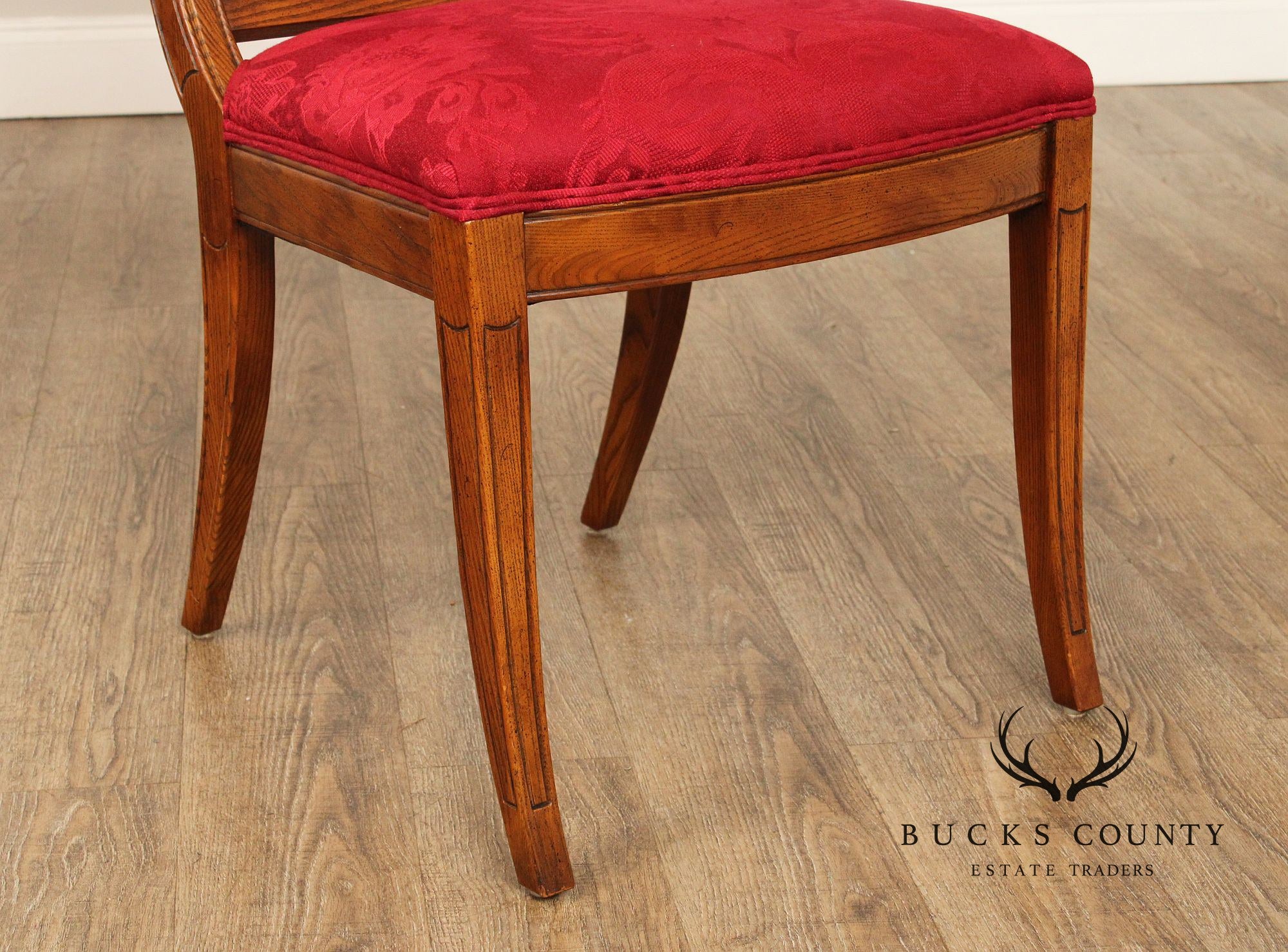 Henredon Charles X Empire Style Set of Six Dining Chairs