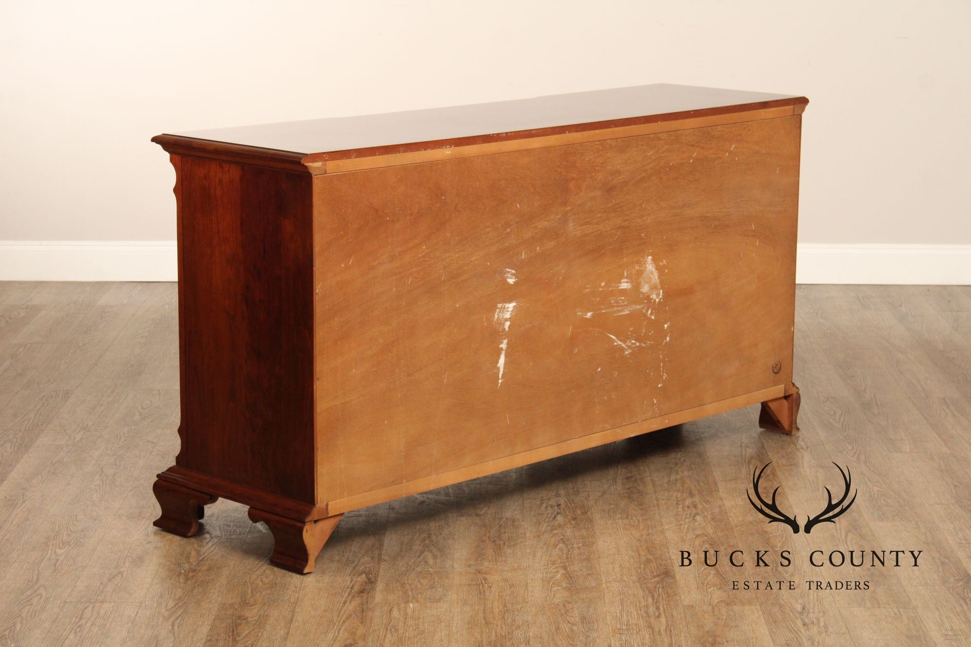 Pennsylvania House Chippendale Style Cherry Long Dresser