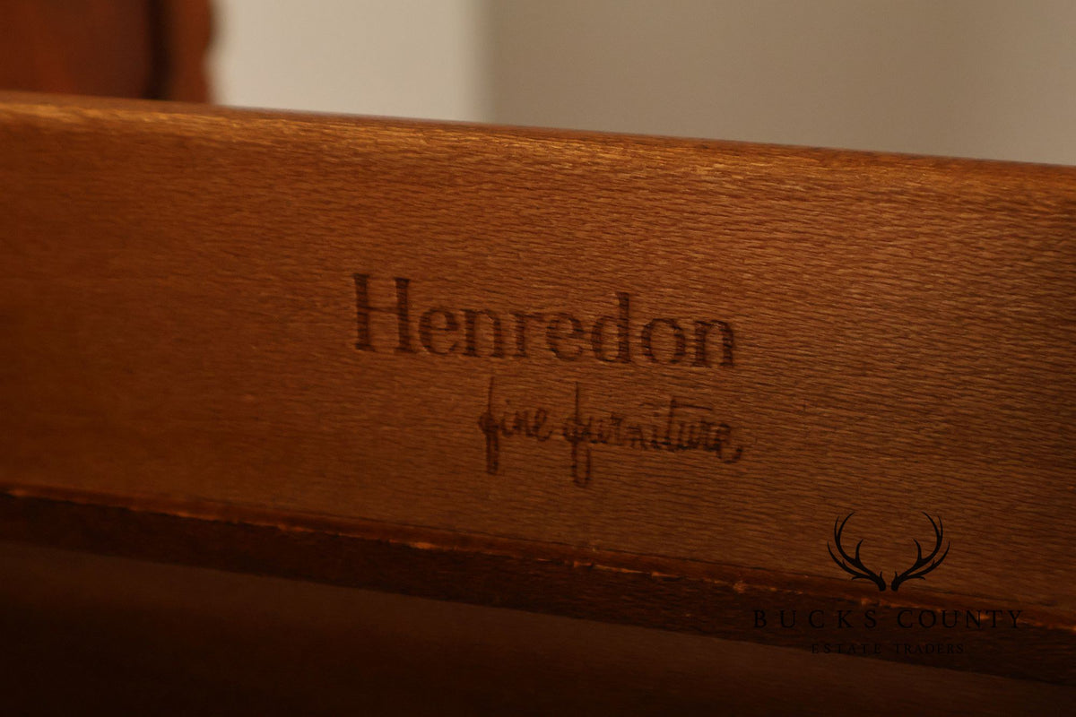 Henredon French Louis XV Style Walnut Chest of Drawers