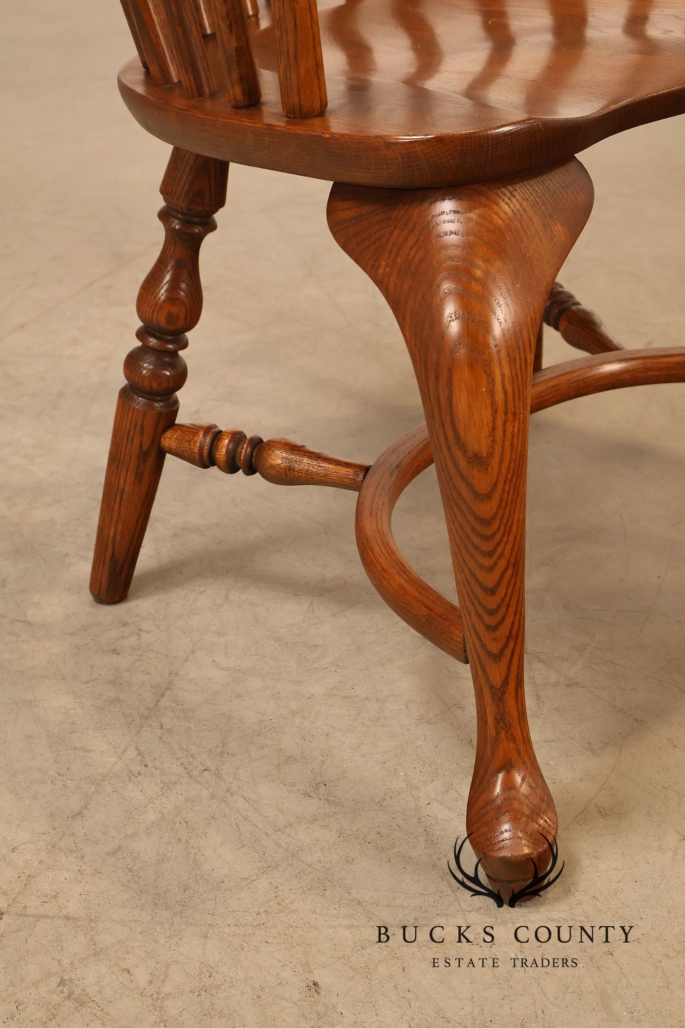 Richardson Brothers Pair Of Welsh Style Oak Armchairs