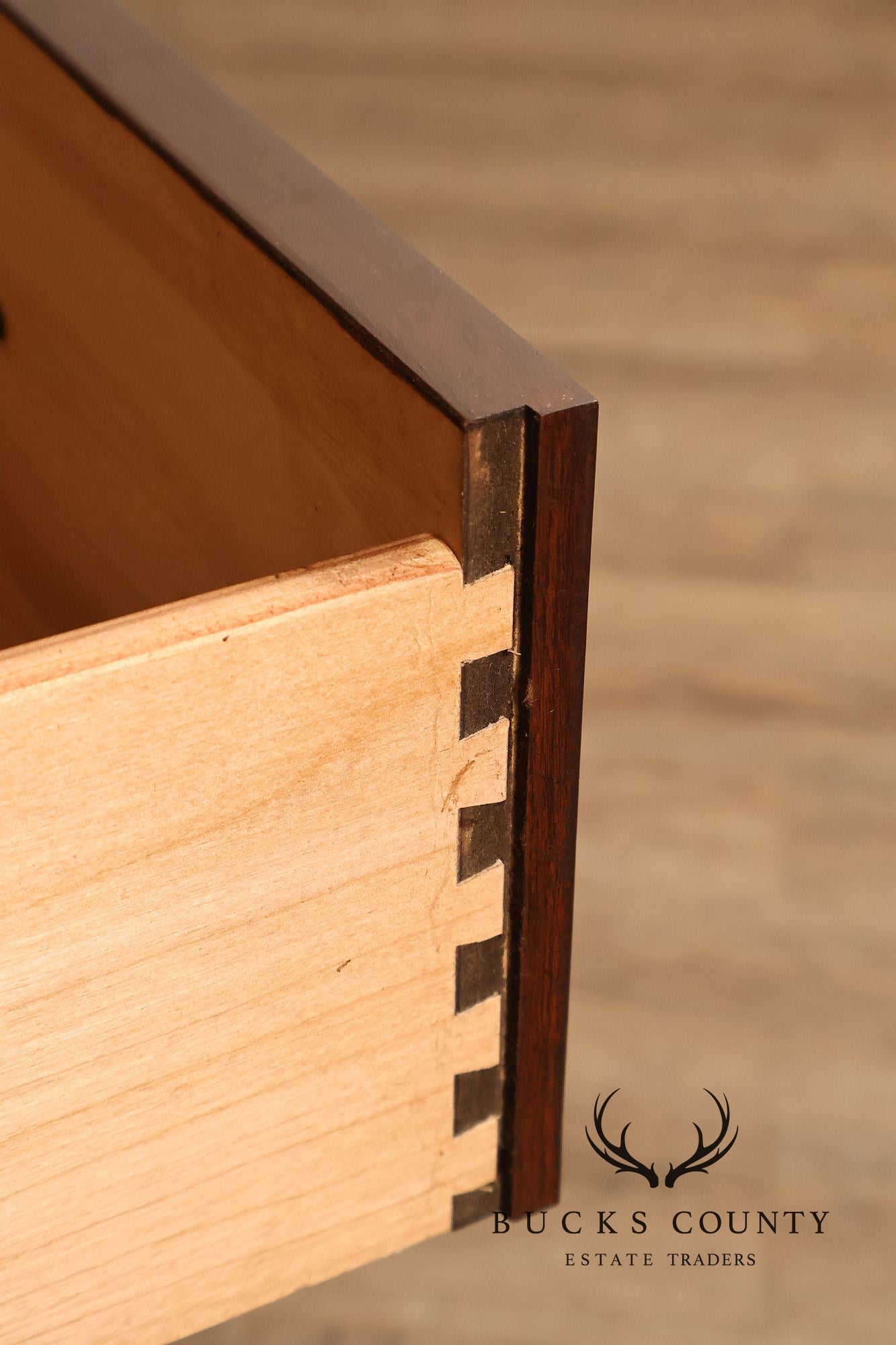 Thomasville Louis Philippe Style Cherry Eight Drawer Dresser