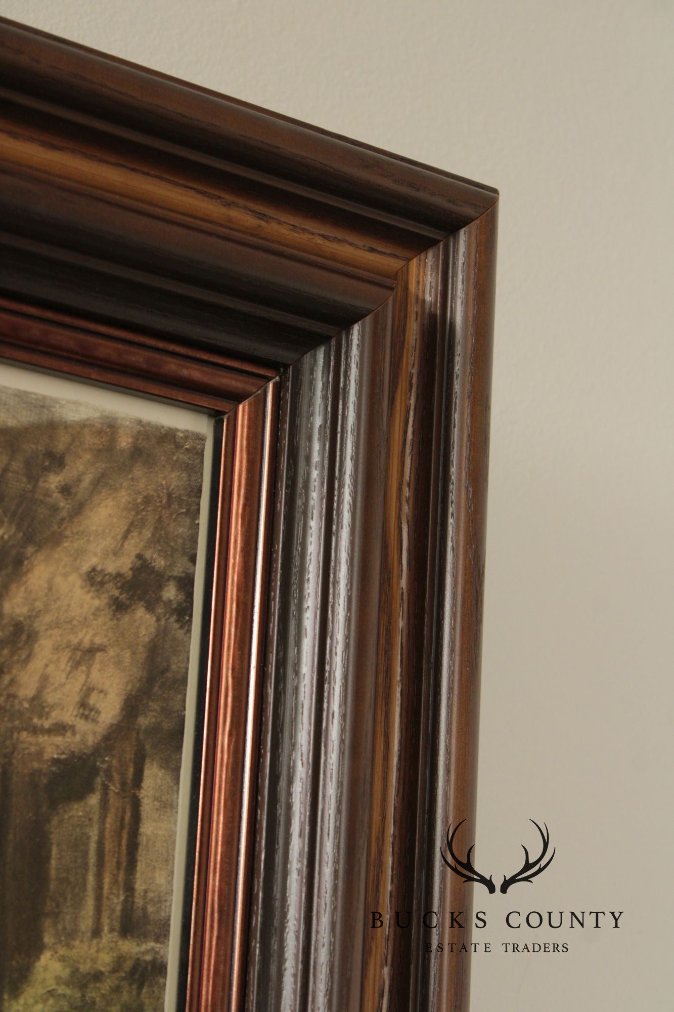 D.F. Thomson English Hunt Print, 'Home by the Ferry'