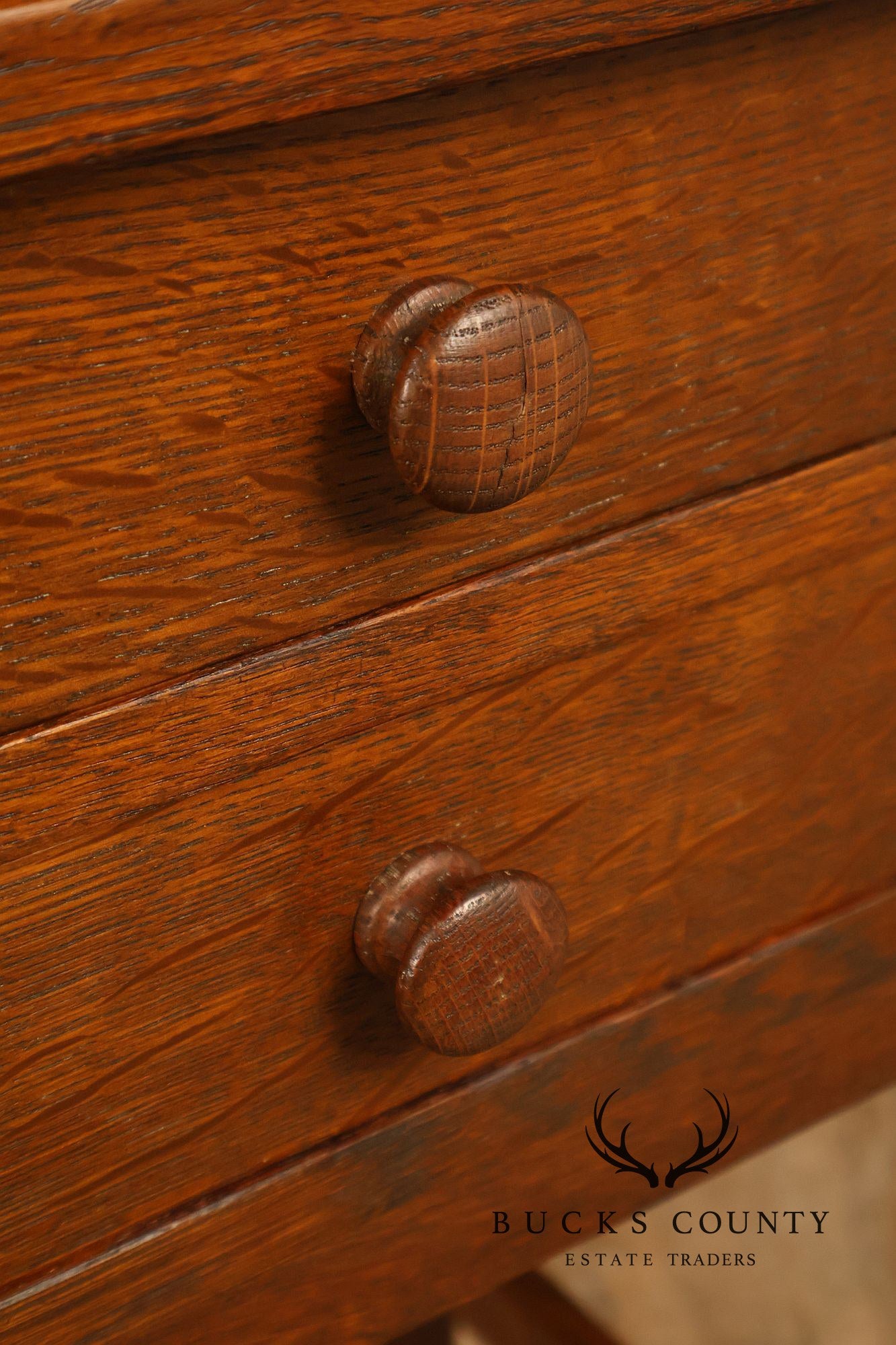 L & JG Stickley Antique Mission Oak Nightstand #642