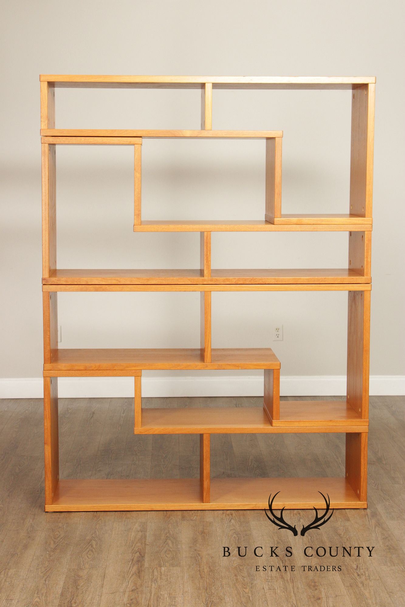 Danish Modern Teak Modular Bookcase