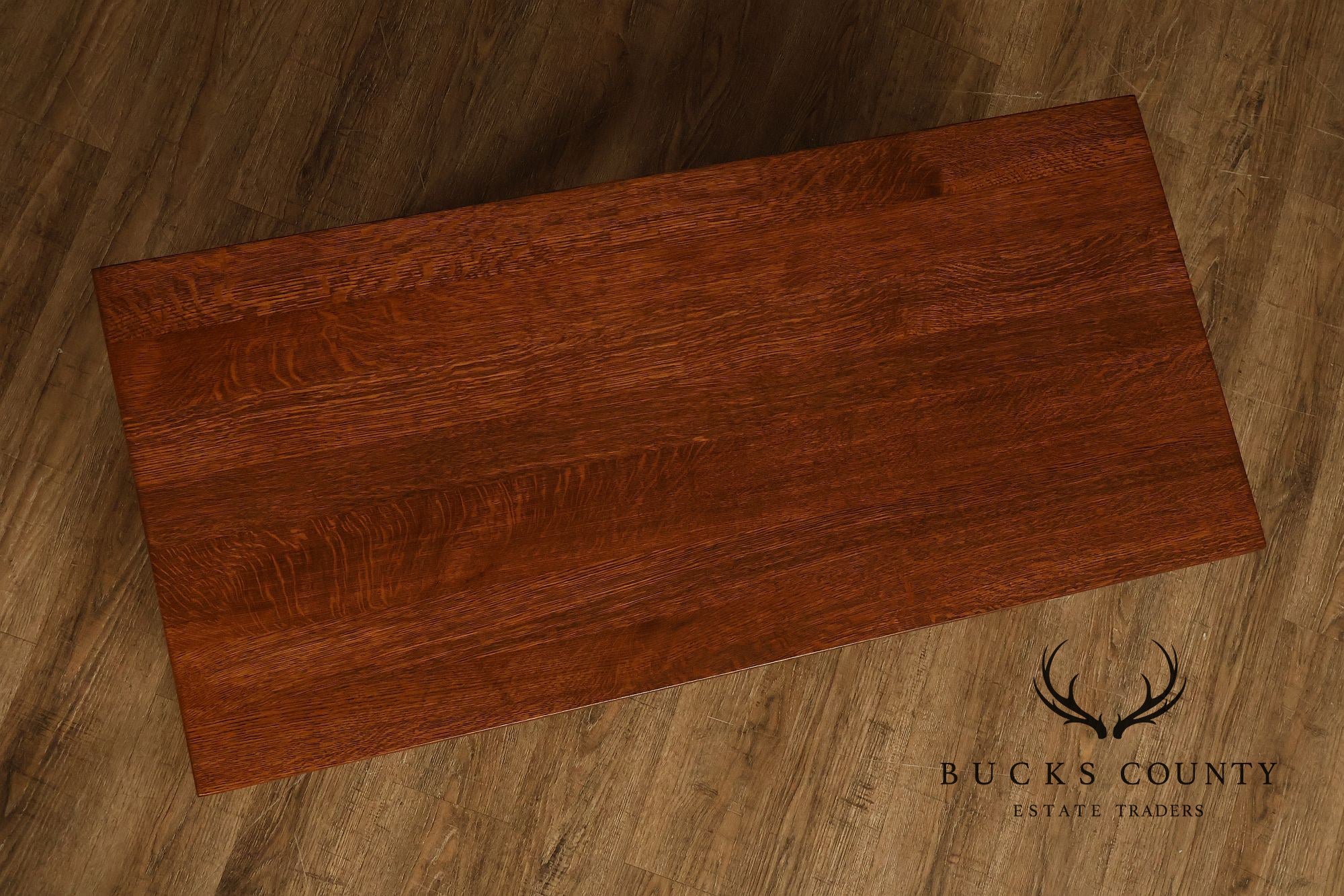 Stickley Mission Collection Oak Spindle Coffee Table