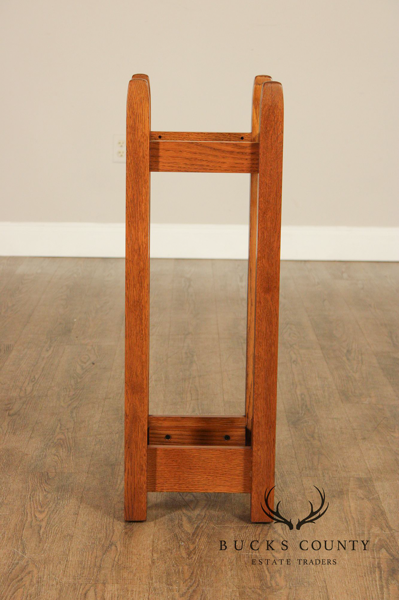 Stickley Furniture Mission Collection Oak Umbrella Stand
