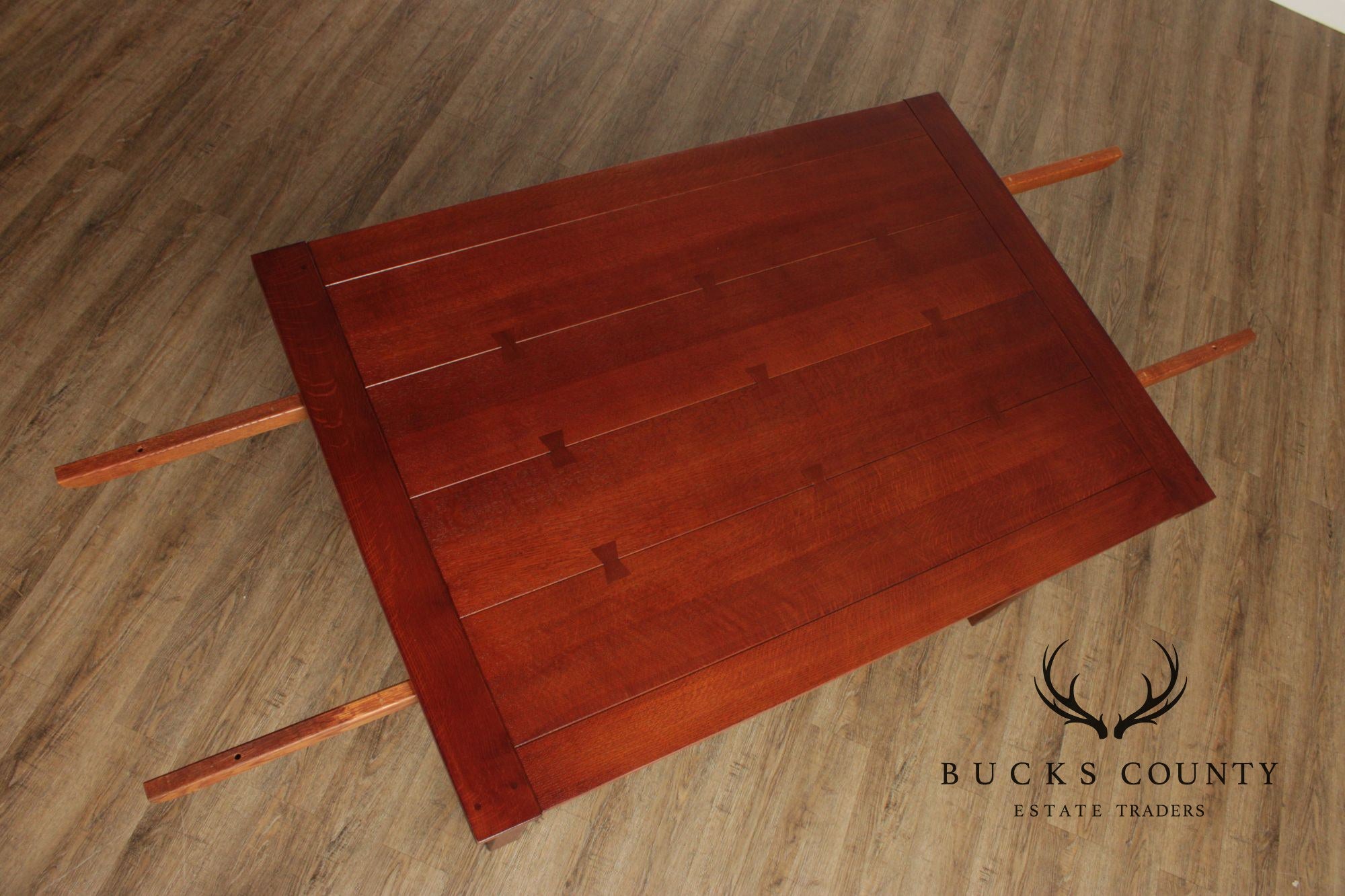 Stickley Mission Collection Oak Extendable Dining Table