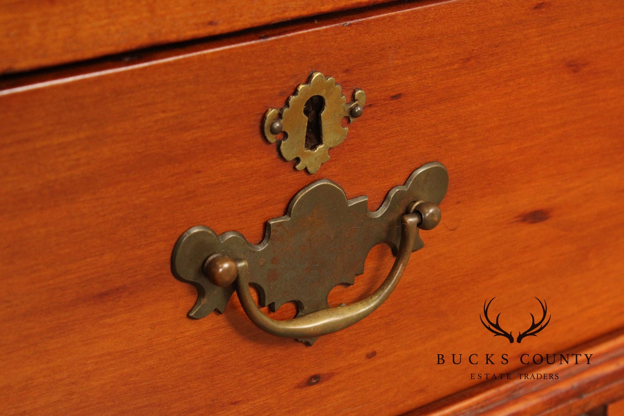 Antique Chippendale Style Blanket Chest