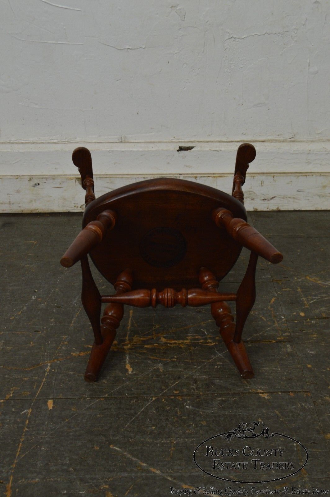 Frederick Duckloe & Bros Windsor Style Childs Diminutive Size Arm Chair