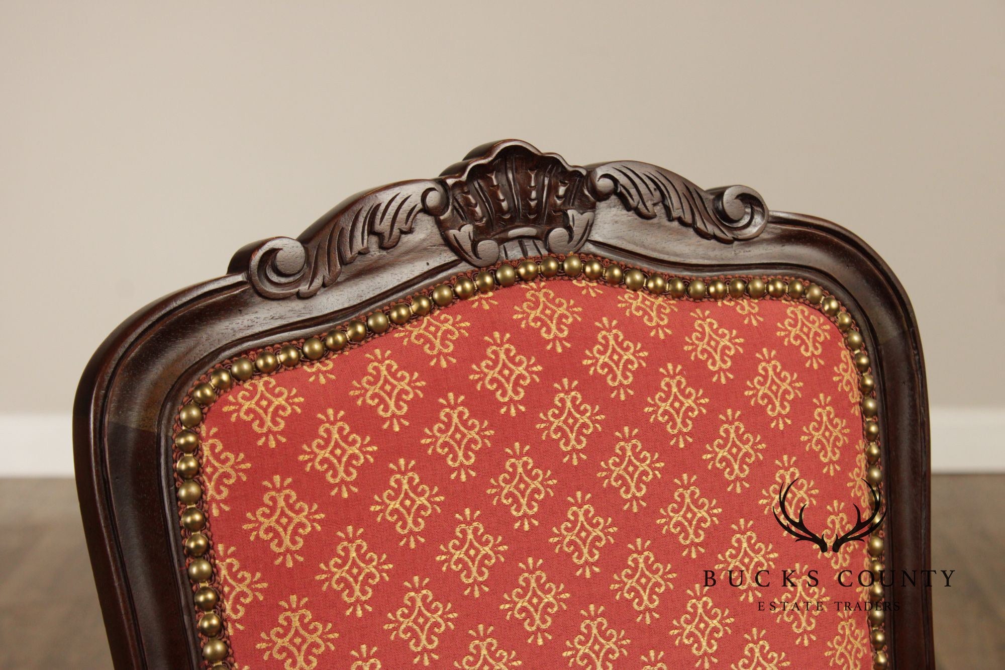Andre Originals French Louis XV Style Set Of Eight Dining Chairs
