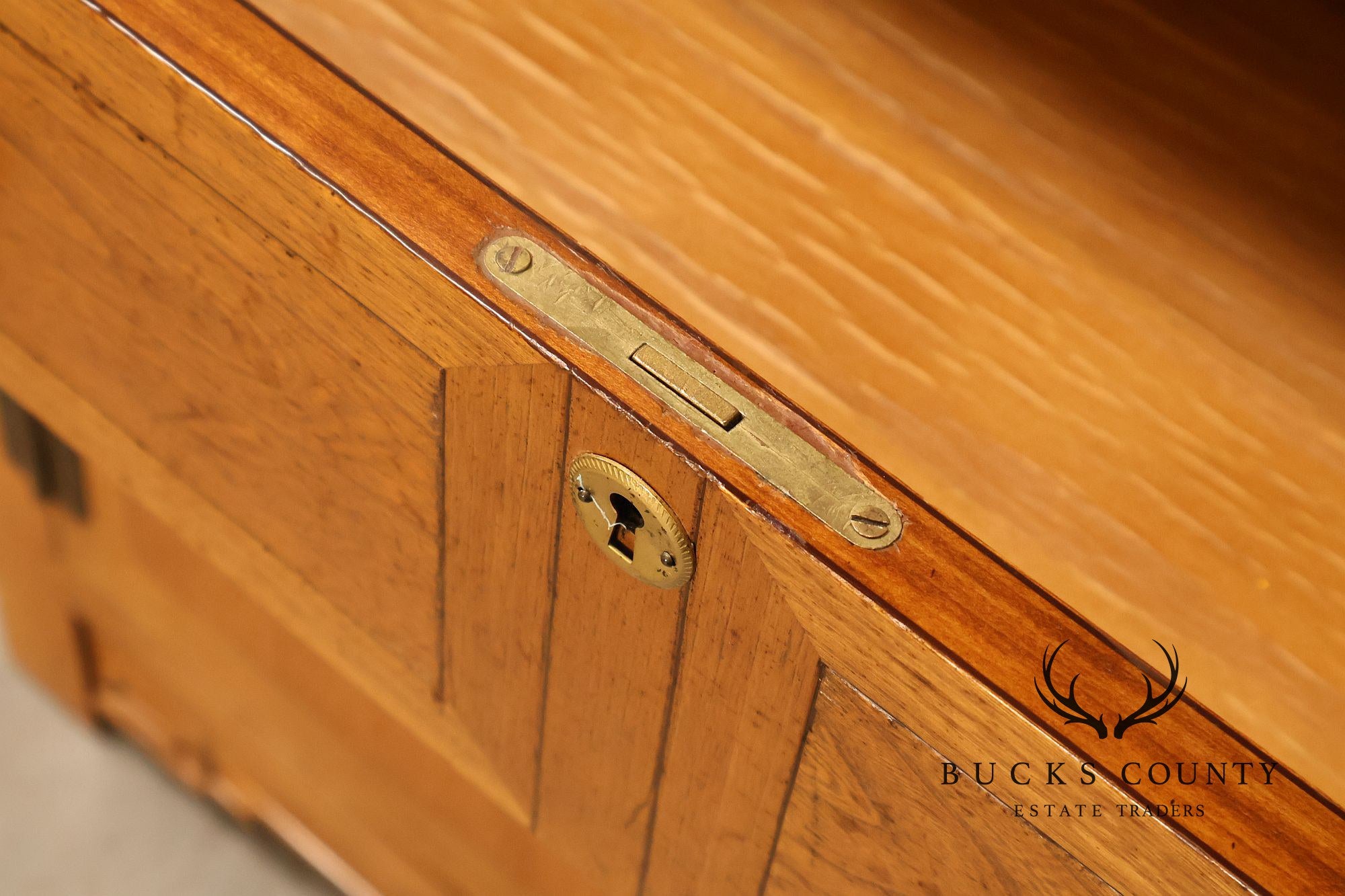 Baker Asian Style Hardwood Credenza Buffet Sideboard