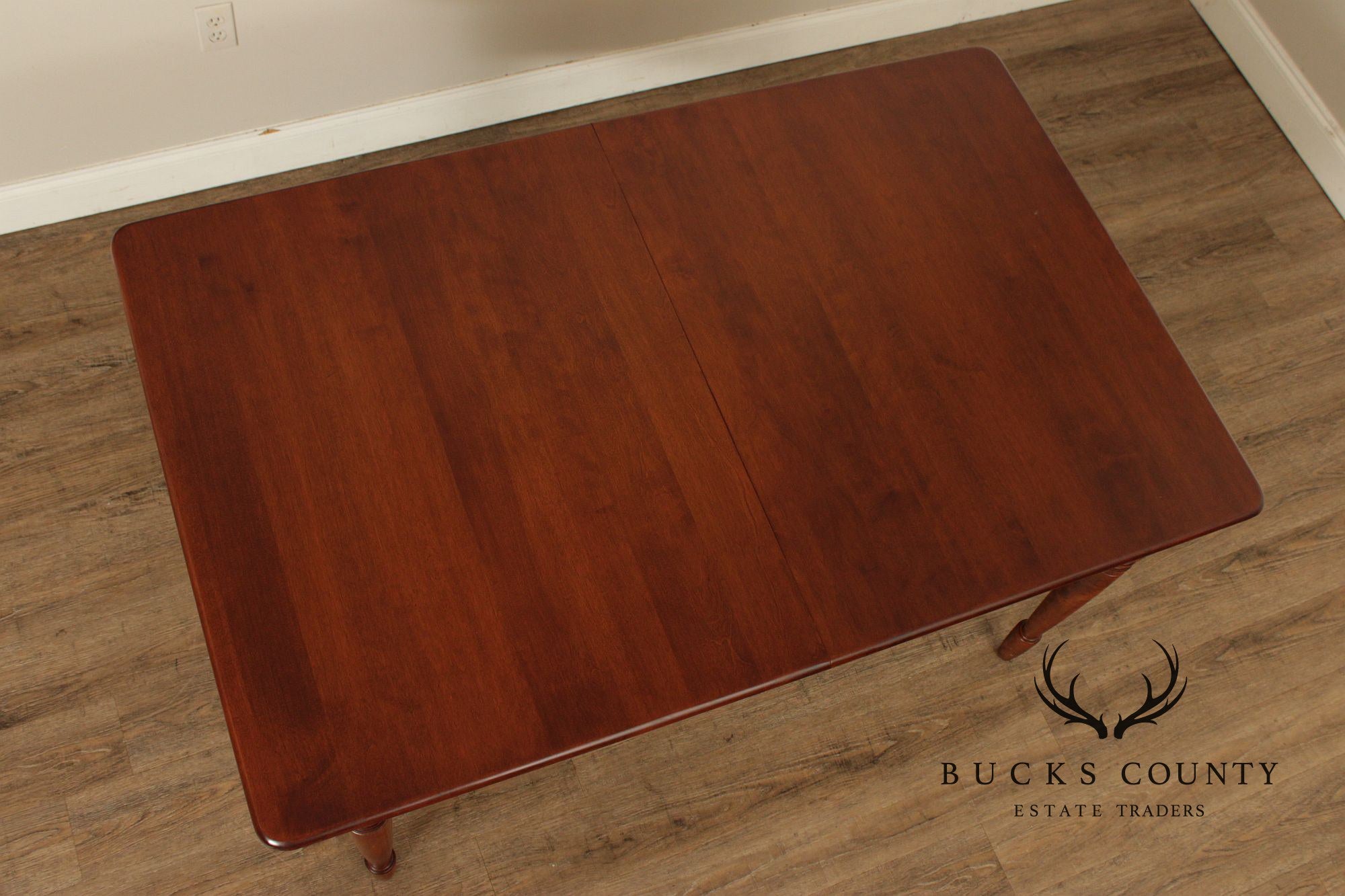 Nichols & Stone Solid Maple Expandable Dining Table