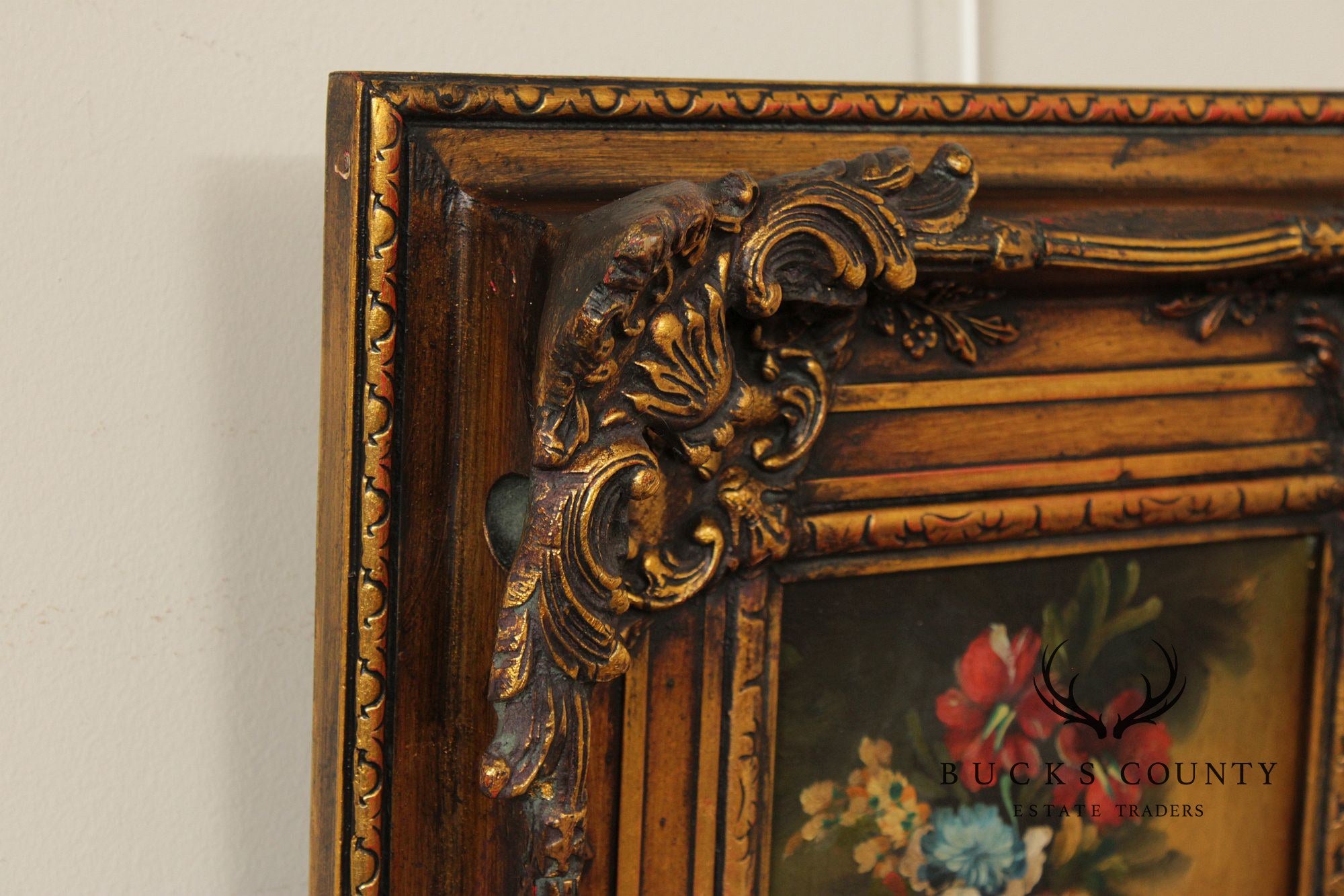 Artist Signed Belgian Floral Still-Life Painting