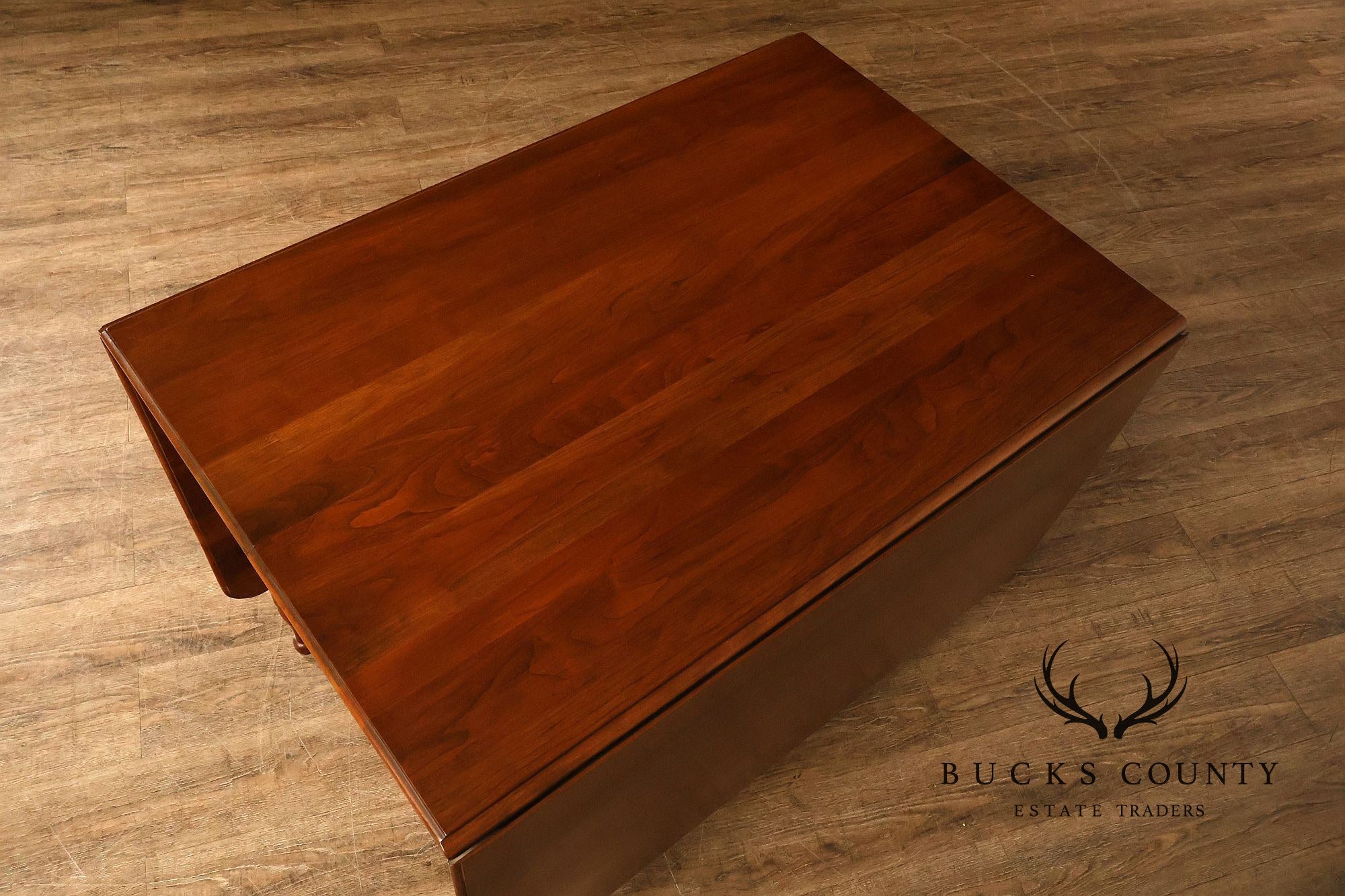 Pennsylvania House Cherry Drop Leaf Dining Table With Leaves