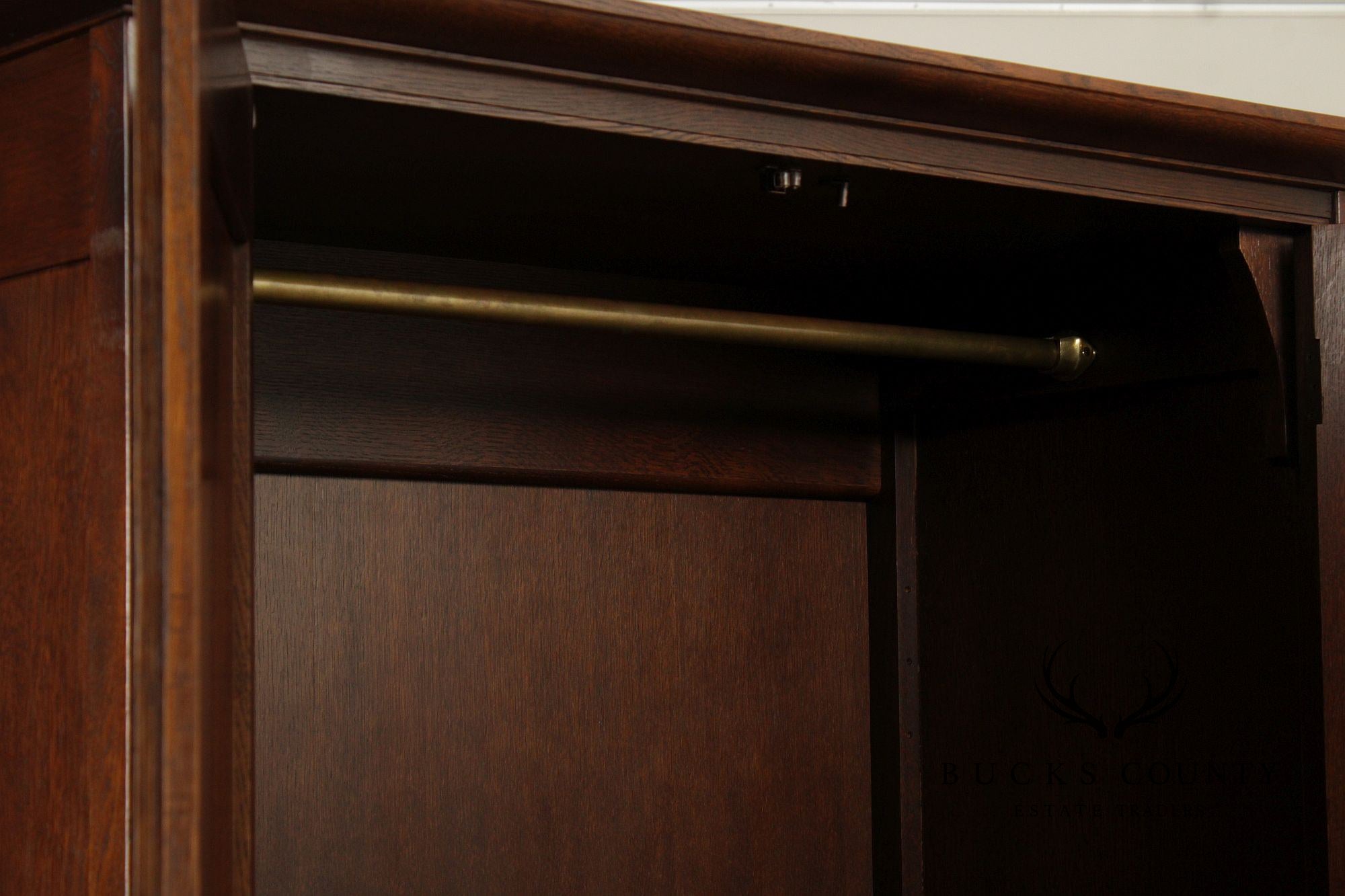 Stickley Mission Collection Oak Wardrobe Armoire