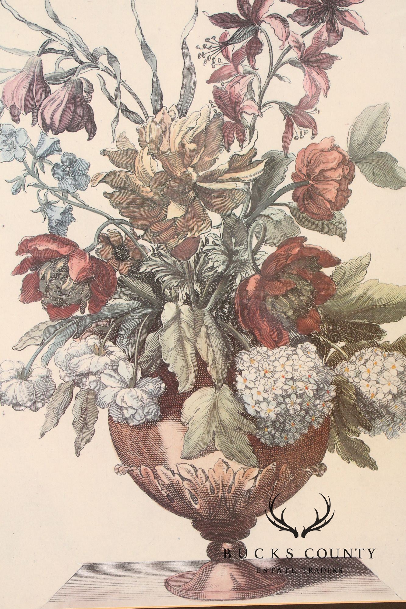 Windsor Art Pair of Decorative Framed Floral Prints