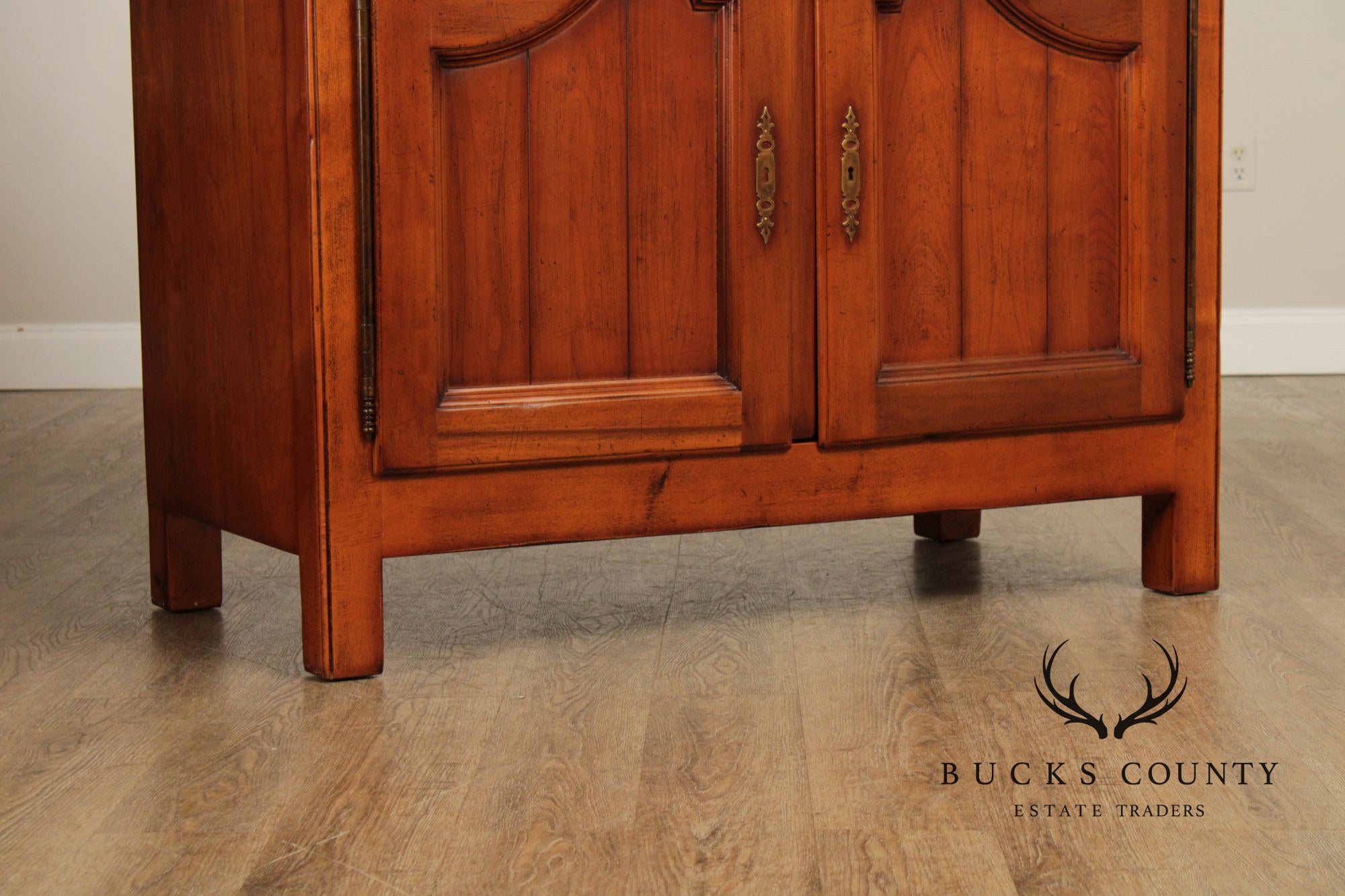 Guido Michele Italian Provincial China Display Cabinet