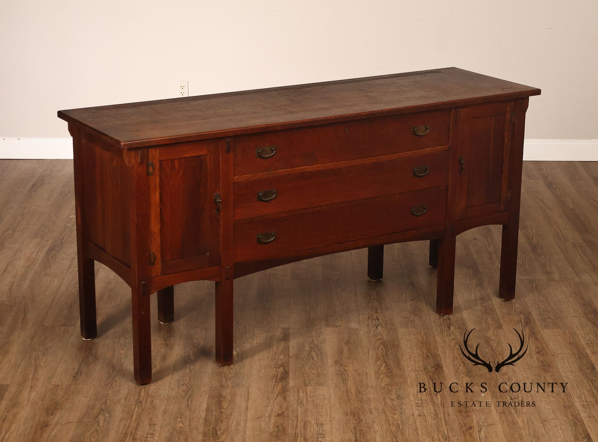 Limbert Antique Mission Style Oak Sideboard
