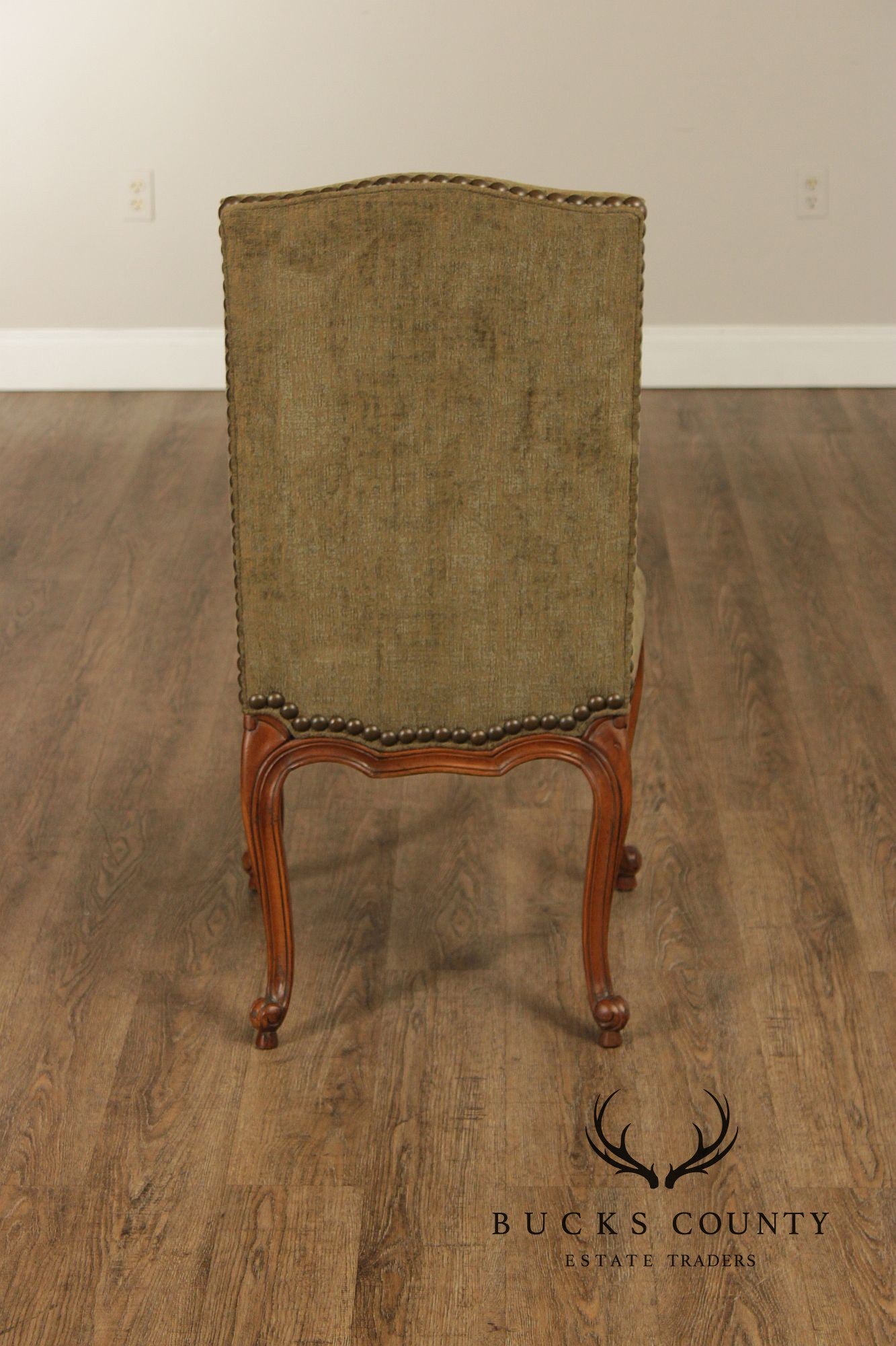 Louis XV Style Set of Ten Dining Side Chairs
