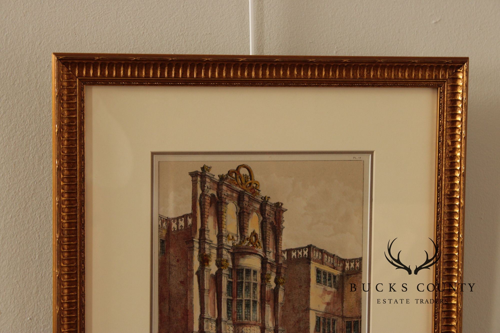 Joseph Nash Pair of Lithographs, 'Bramshill Hants' & 'Brereton, Cheshire'