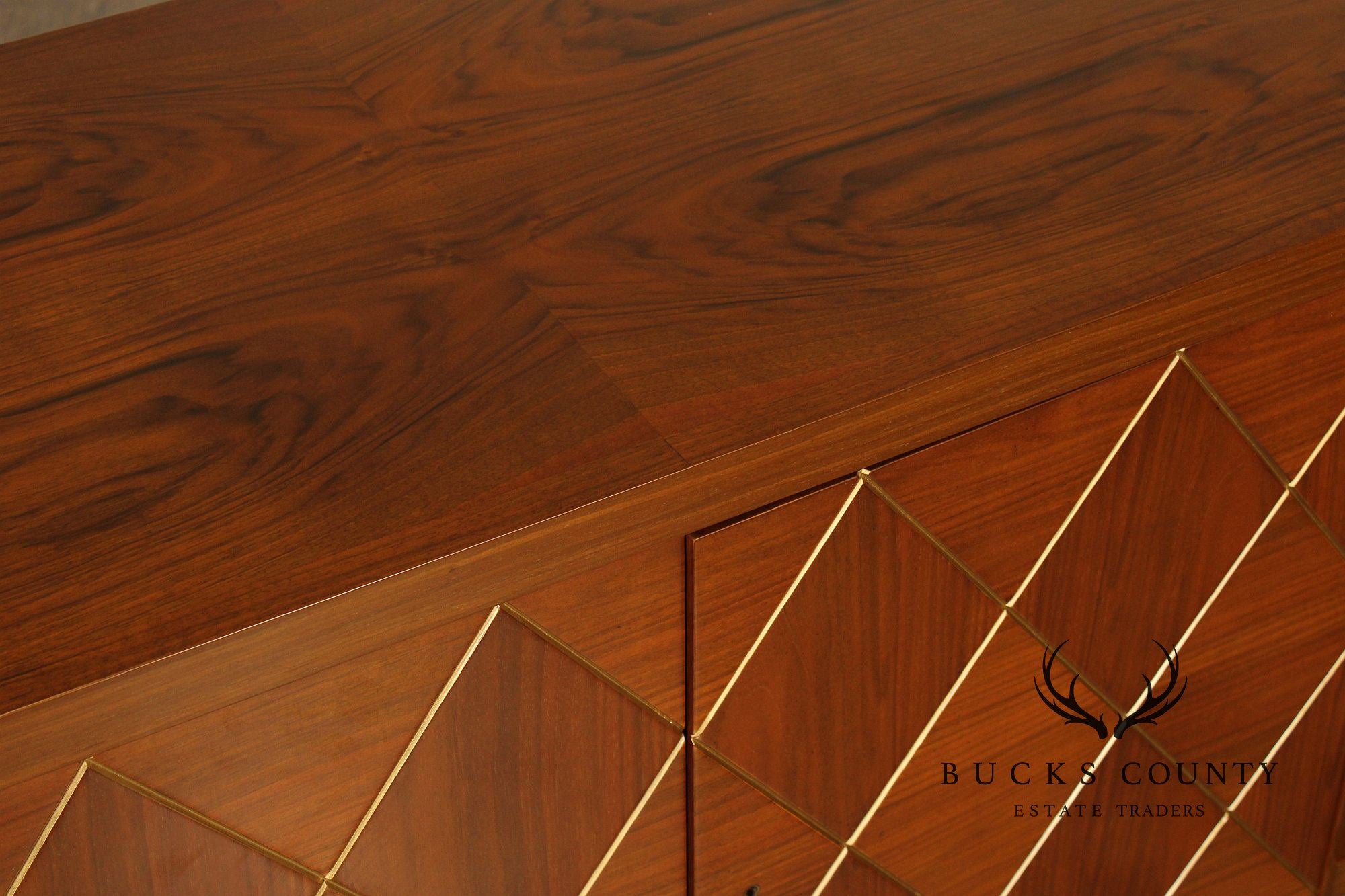 Acanto Luxury Furniture French Art Deco Style Walnut Sideboard Moma