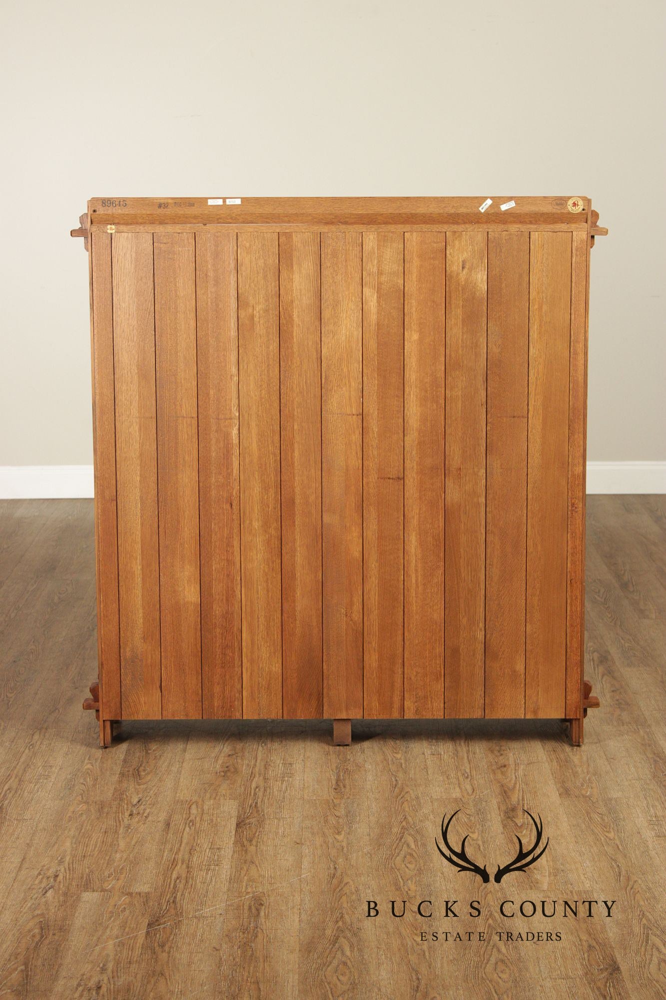 Stickley Mission Collection Oak Two Door Bookcase