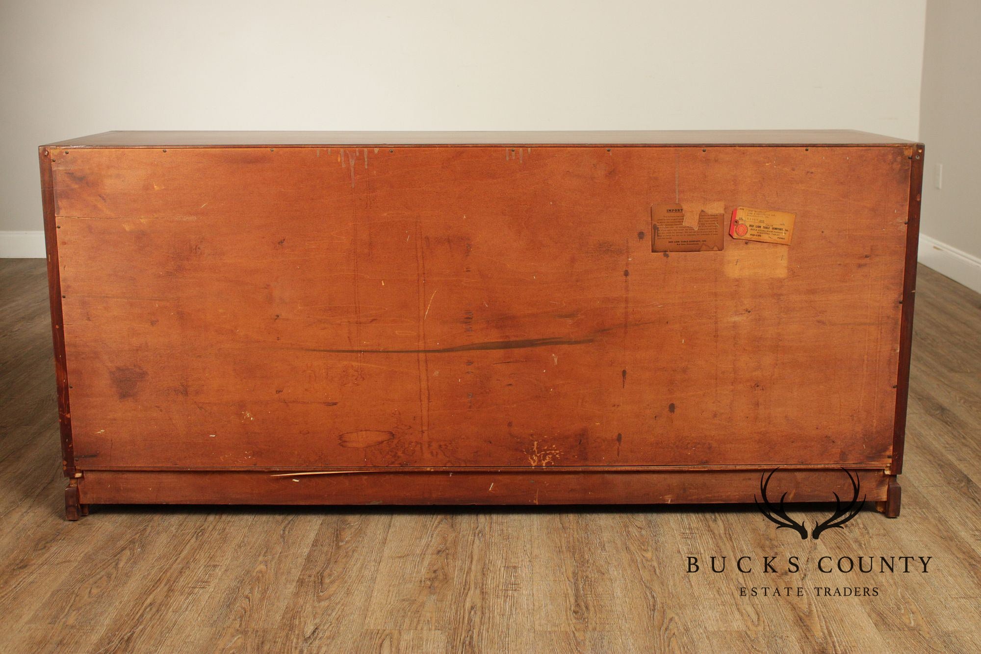 Red Lion Table Company Mid Century Modern Walnut Dresser