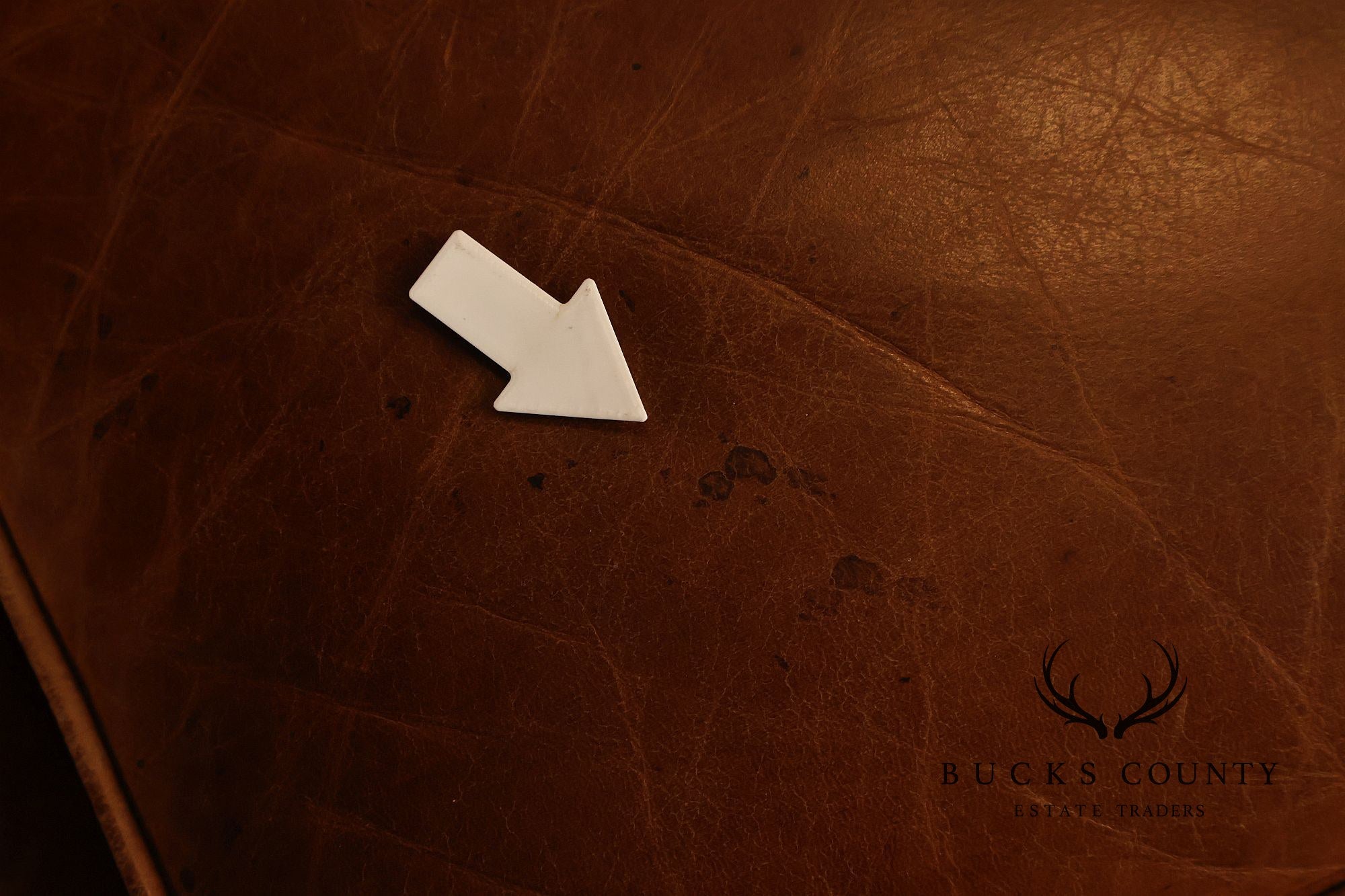 Hancock & Moore 'Rugby Club' Leather Sofa