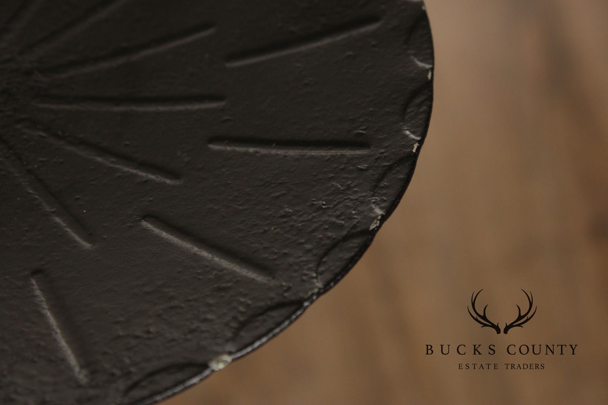 Vintage Wrought Iron Candlestand