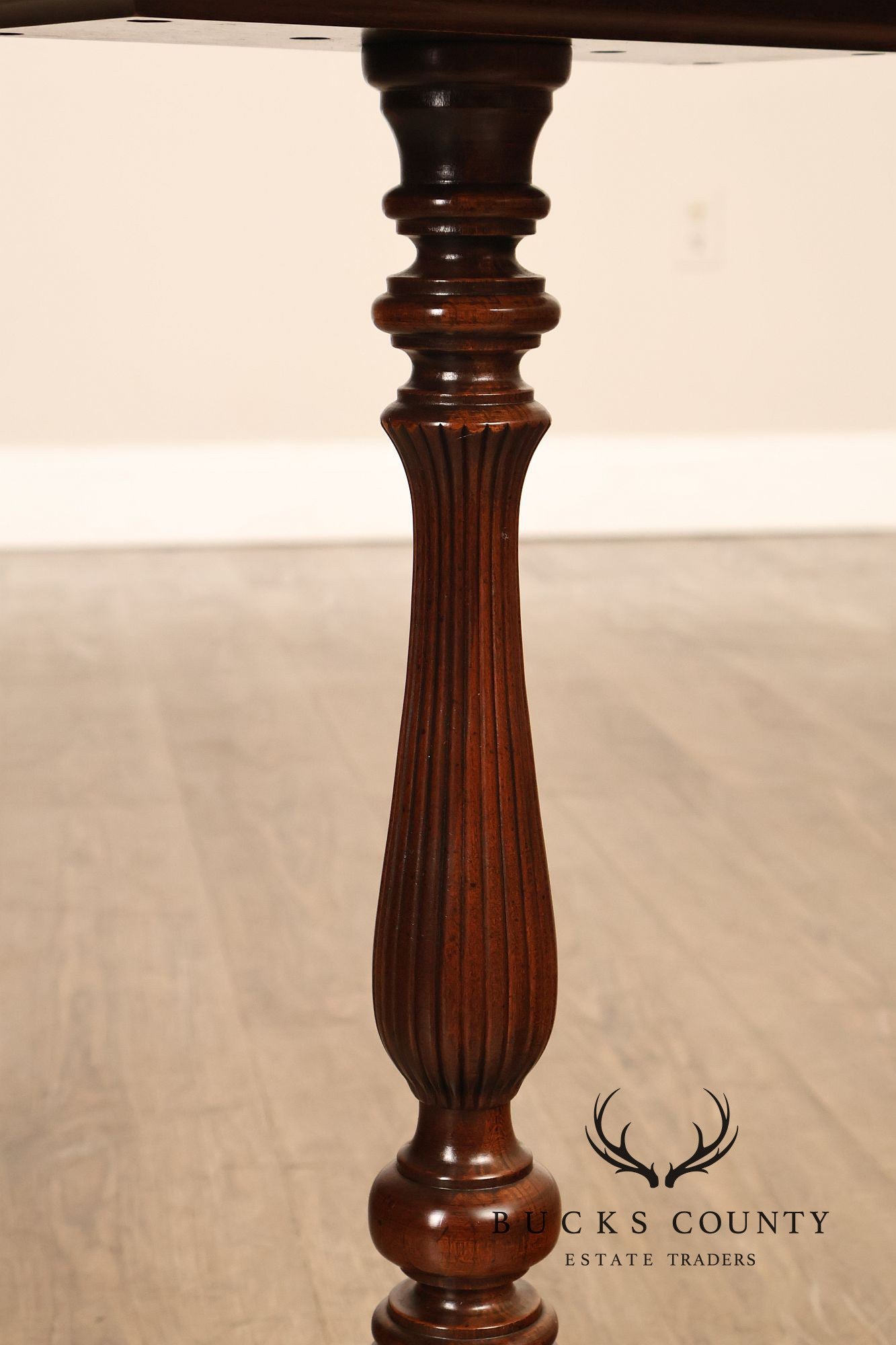 Ethan Allen Georgian Court Cherry Hexagon Side Table