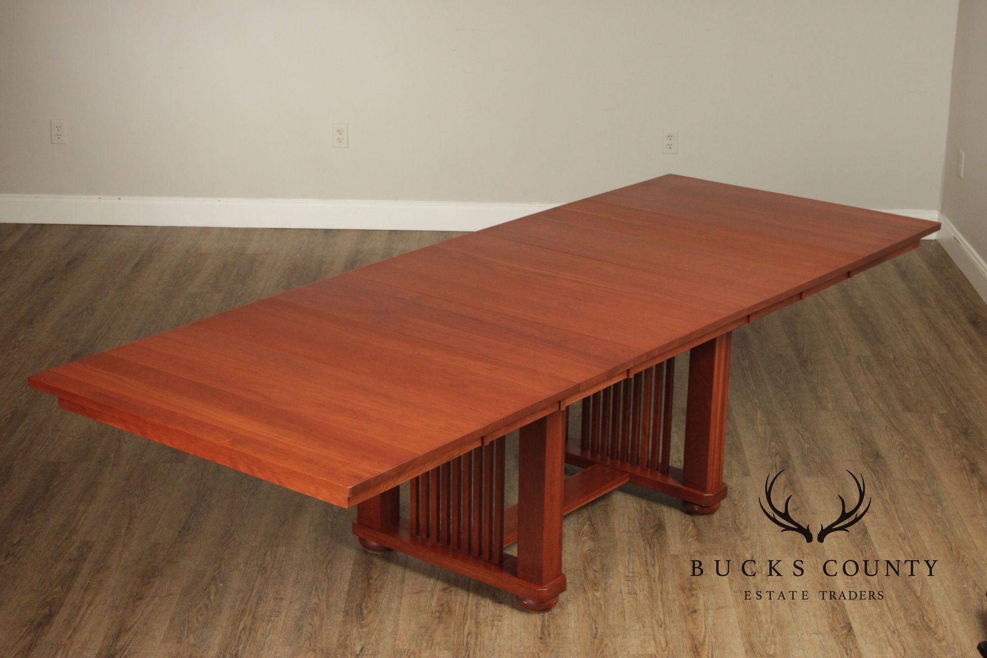 Canal Dover Mission Style Cherry Expandable Dining Table
