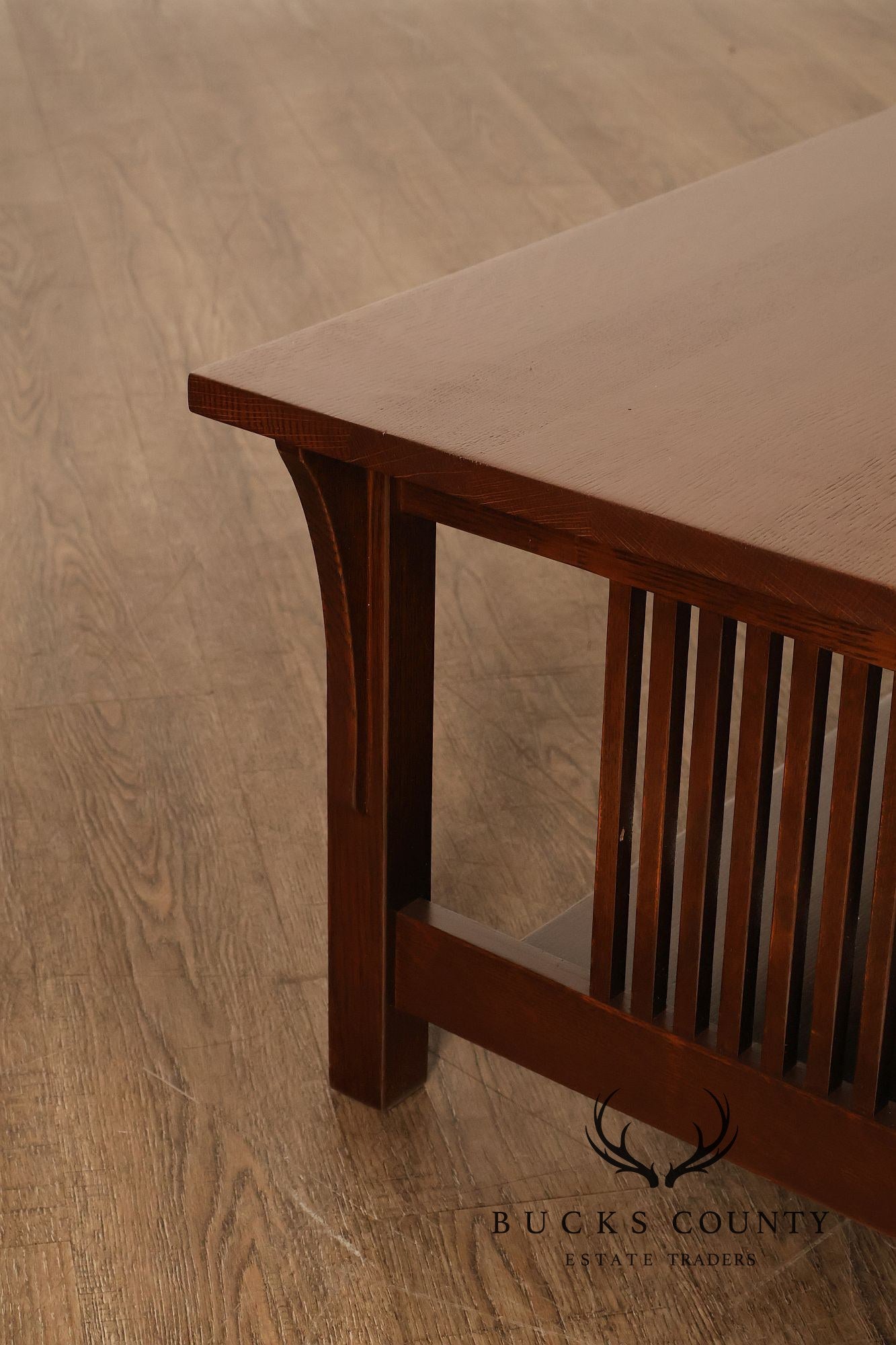 Stickley Mission Collection Oak Cocktail Table